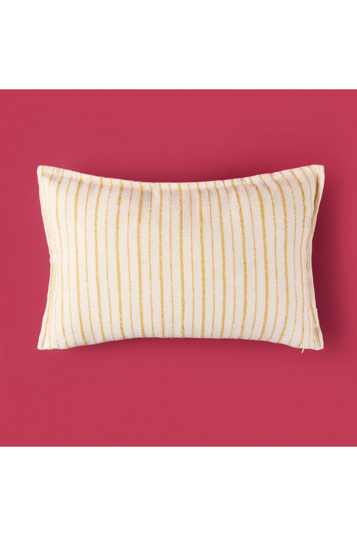 Evidea Soft Albert Kırlent - Bej / Hardal - 35x55 cm