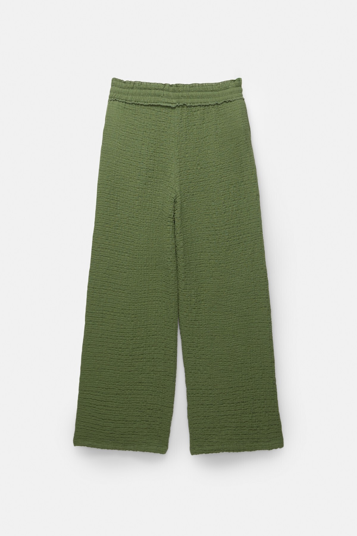 Pull & Bear-Rustic trousers with elasticated waistband 2