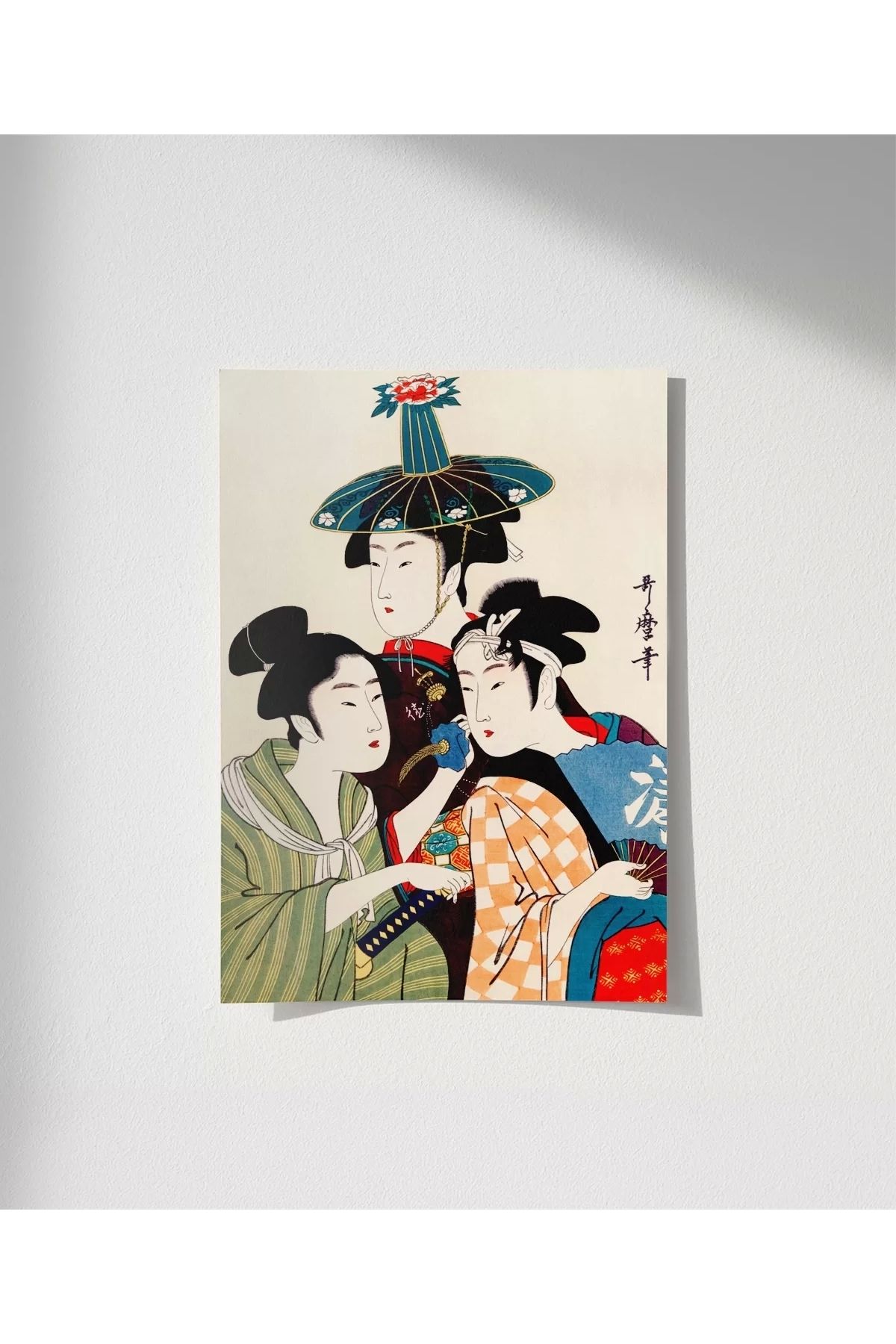 VOGLOO Çerçevesiz Poster Japon Kültürünün İzleri
