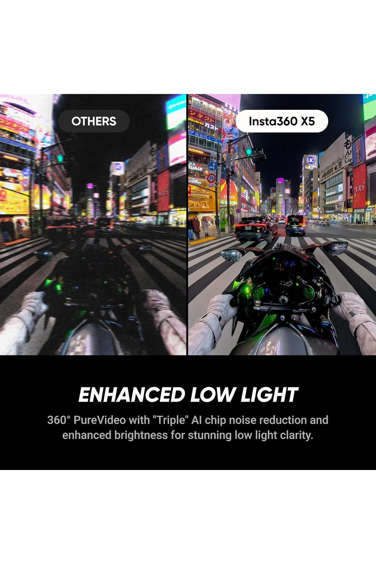 Insta360-X5 8K30fps Action Camera | 360° Video | 360° Capture | Up to 3 Hours Battery Life | Black 5