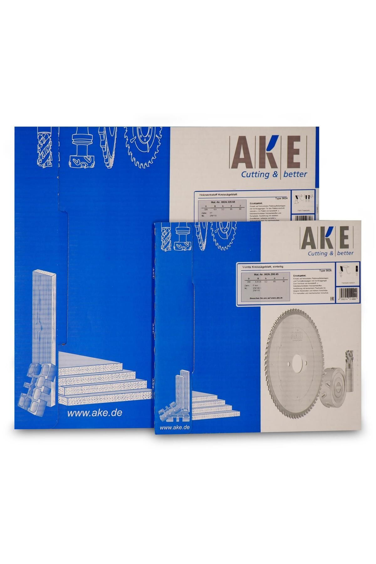 AKE 320X4,4/3,2X75 Z=60 FT CUTTING 2.0 ANA TESTERE EBATLAMA