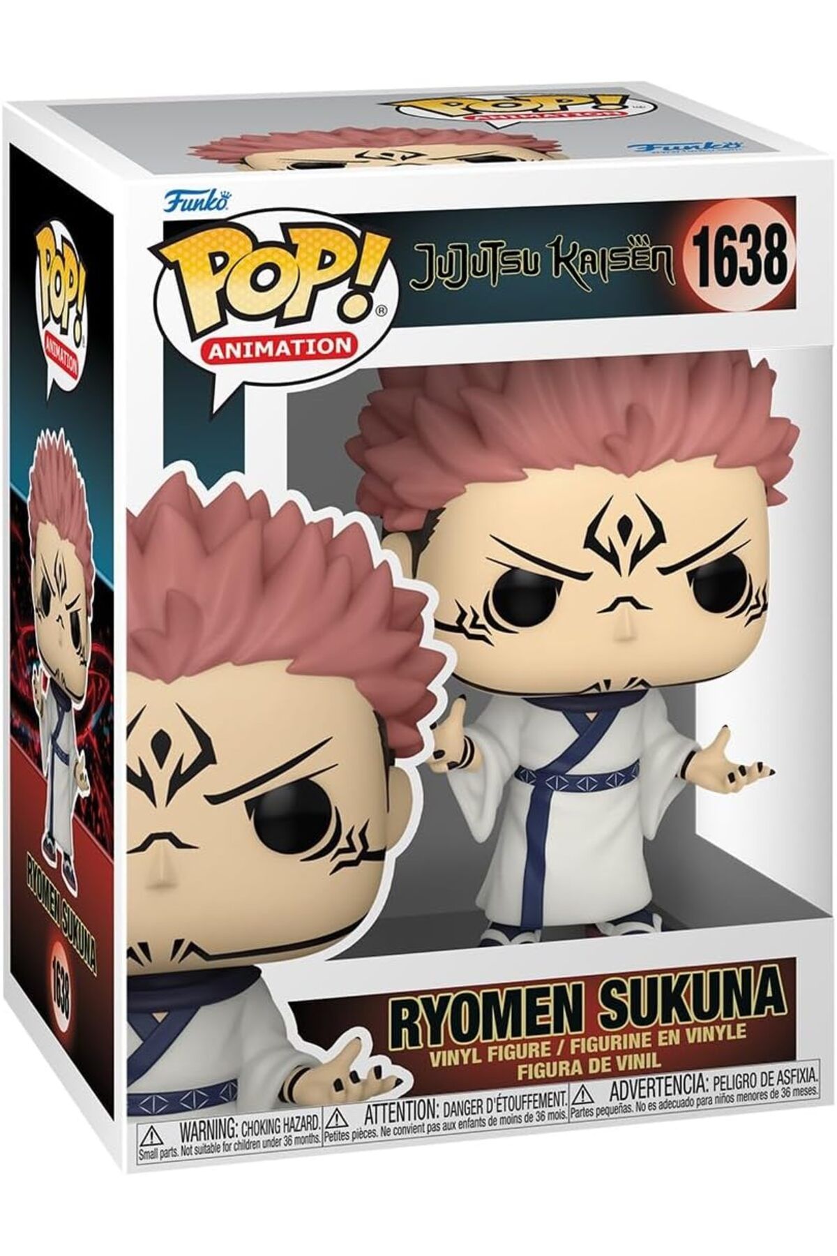 Funko Pop! Jujutsu Kaisen, Sukuna Figürü, Resmi Vinil Koleksiyon Ürünü