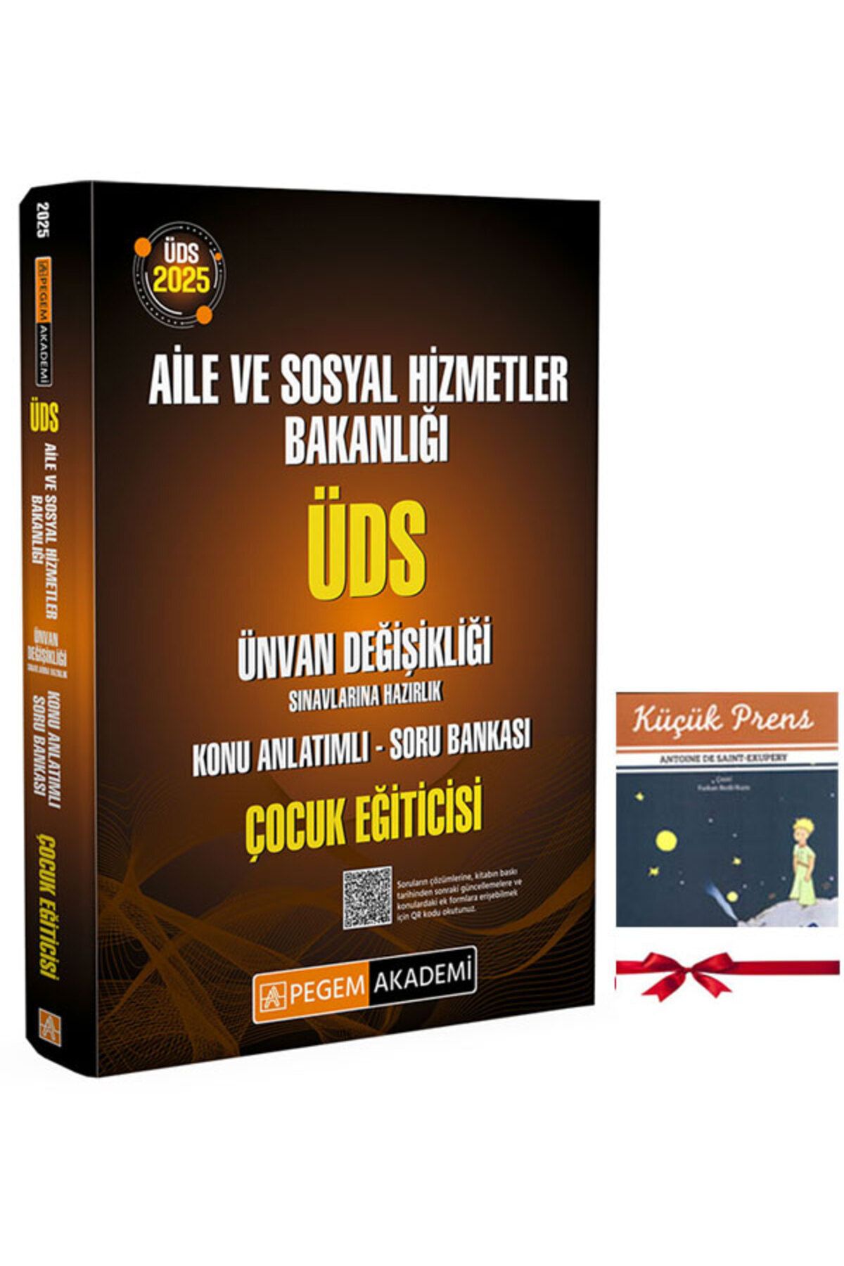 Pegem Akademi Yayıncılık 2025 Aile ve Sosyal Hizmetler Bakanlığı ÇOCUK EĞİTİCİSİ Ünvan Değişikliği Sınavına Hazırlık Kitabı