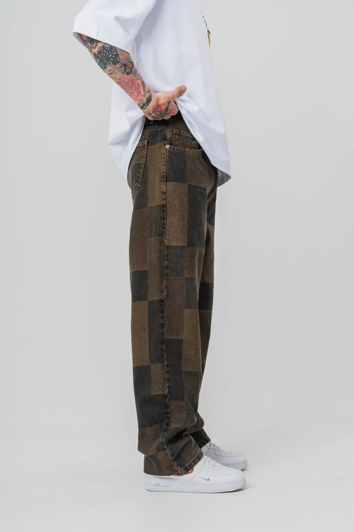 go gang own-Довгі джинси-баггі Oversize Baggy Pantolon 4
