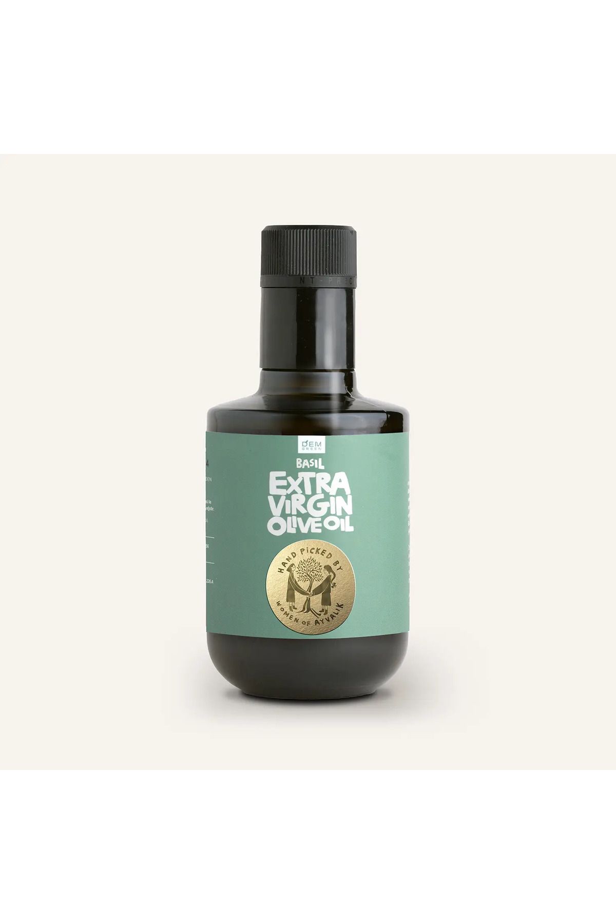Demgreen Fesleğen Aromalı Sızma Zeytinyağı - 250 ml Cam Şişe