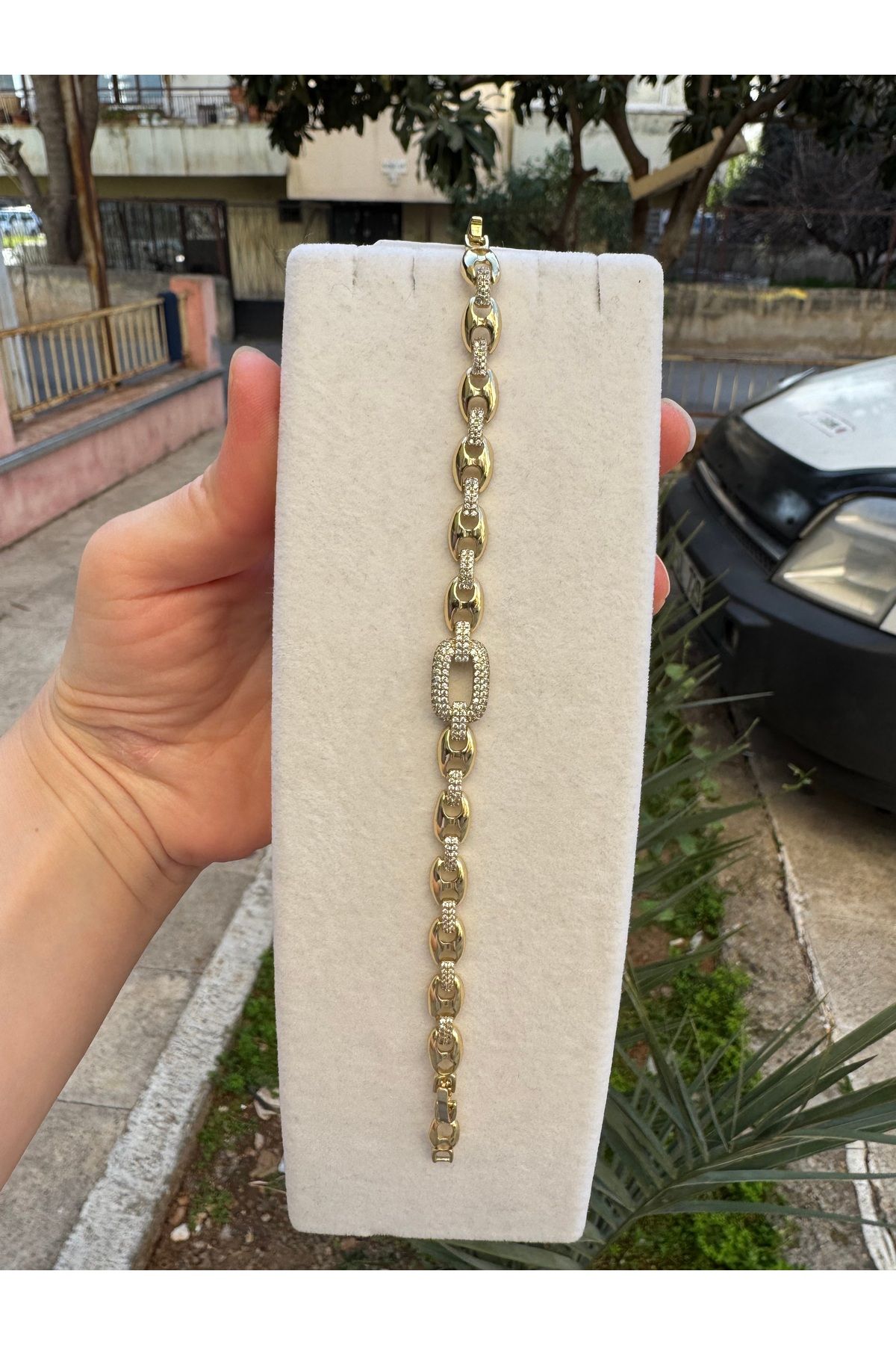 XUPING JEWELRY Xuping Çelik kadın kararmaz bileklik