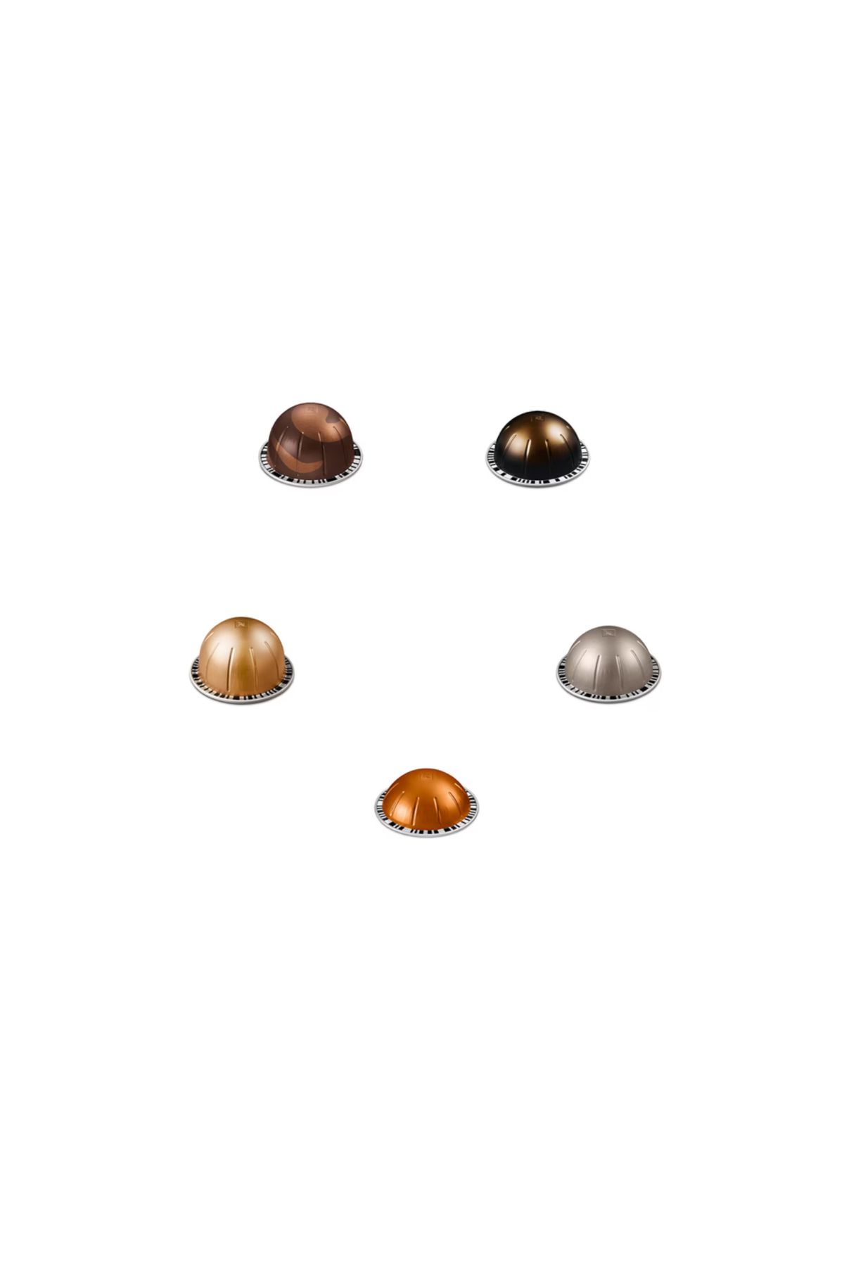 Nespresso Vertuo Kahve Tanışma Seti - 50 Kapsül (Vertuo Makineler İçin Uygundur)