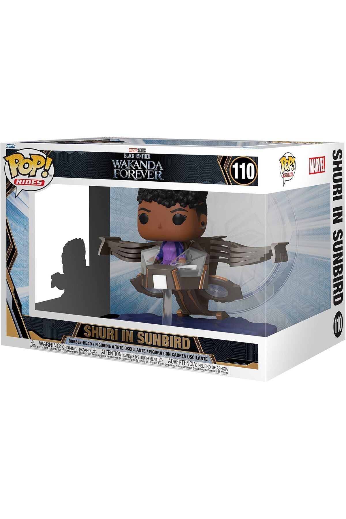 Funko Pop! Ride: Black Panther Wakanda Forever Sunbird’de Shuri Figürü