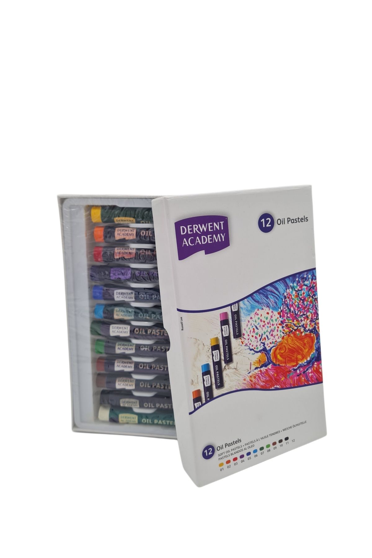 Derwent Academy 12 ' li Oil Pastel ( Yağlı Pastel Boya )