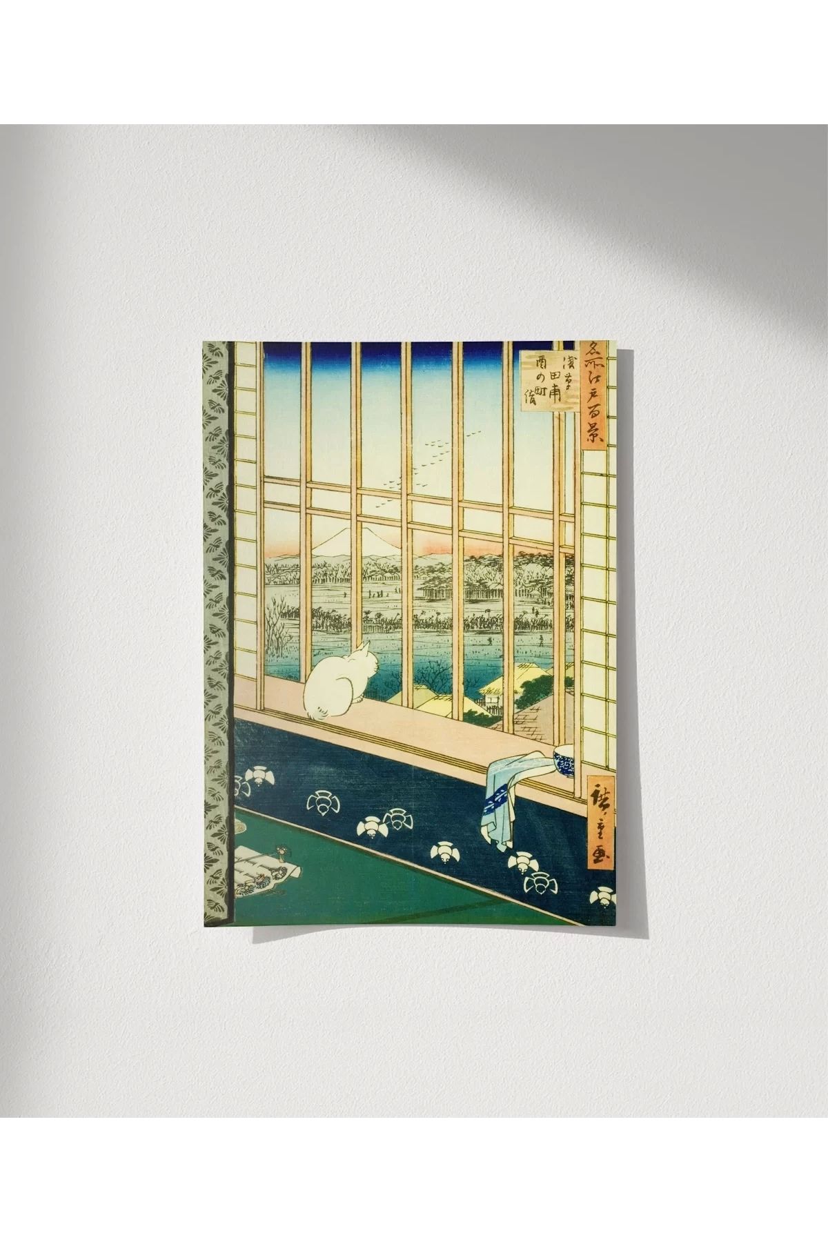 VOGLOO Çerçevesiz Poster Japonya’nın Penceresi