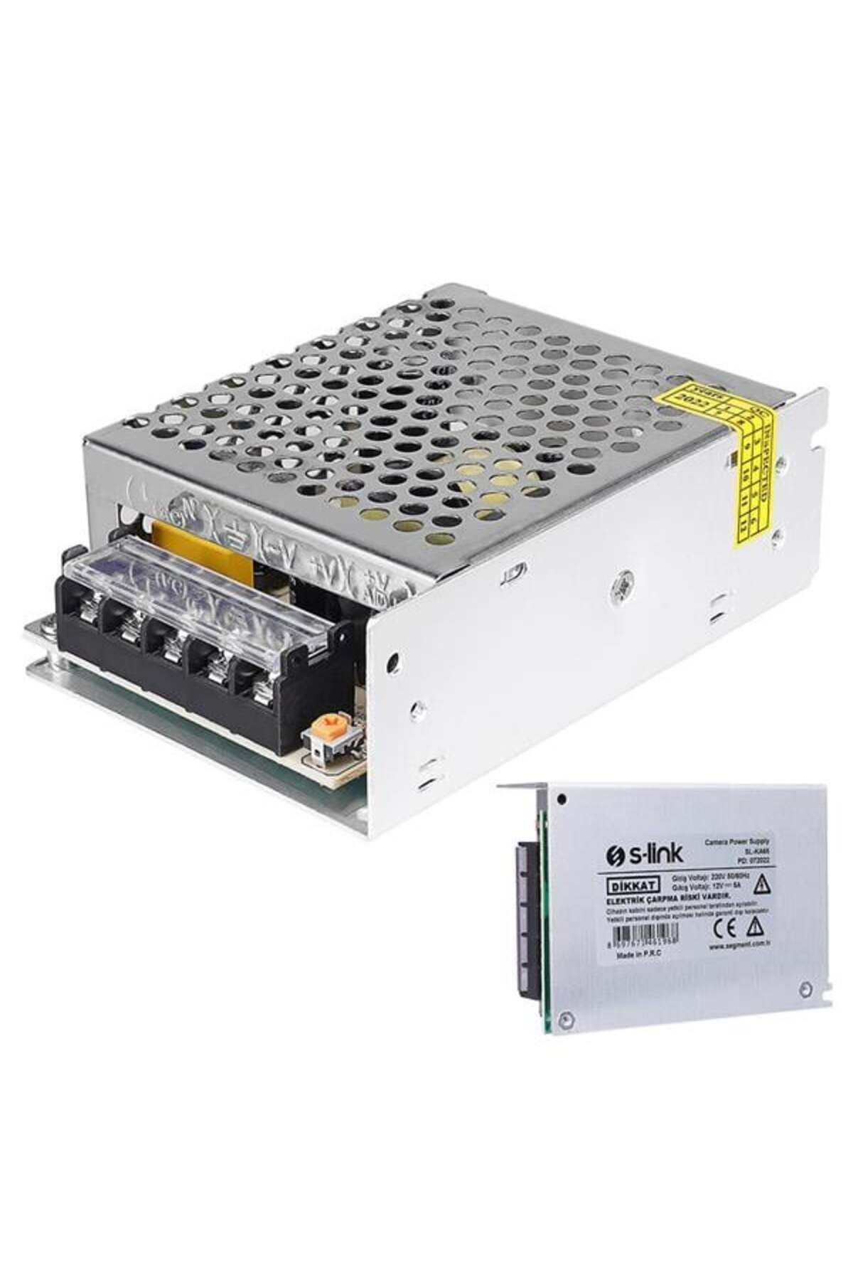 robotrend Sl-Ka65 12 Volt 5 Amper 65 Watt Metal Kasa Adapatör