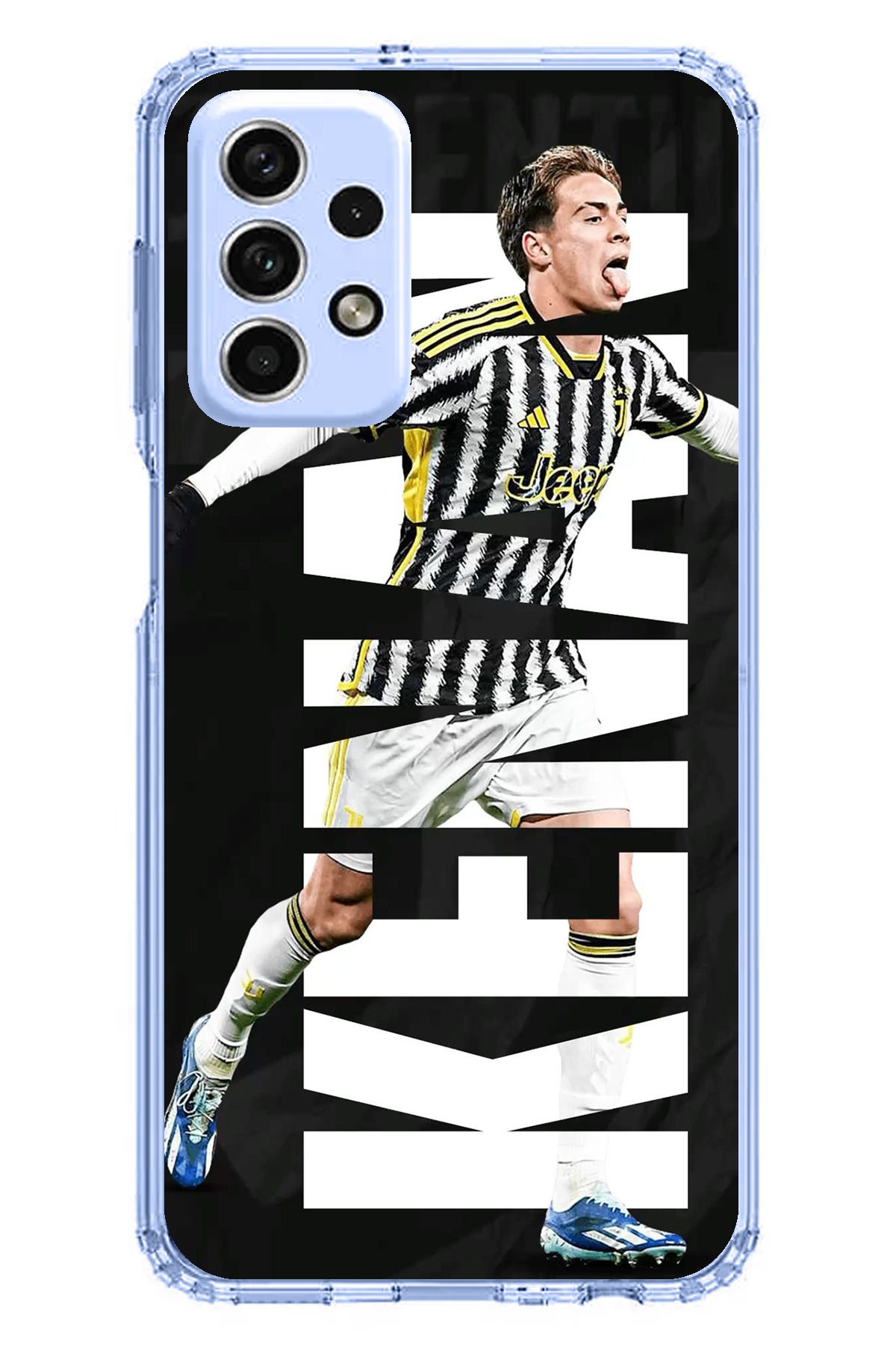 TechTree Samsung Galaxy A33 Uyumlu Kenan Yıldız Sevinç Şeffaf Silikon Kılıf