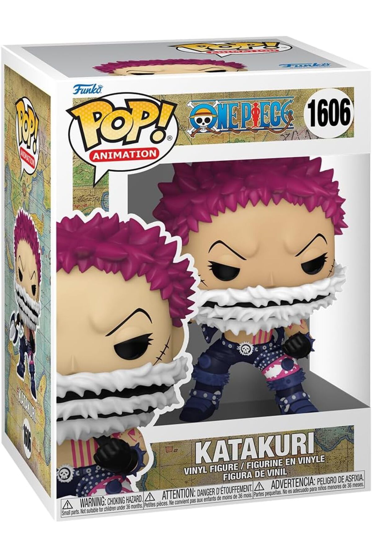 Funko Pop! One Piece S8, Katakuri Koleksiyon Figürü, Resmi Lisanslı Vinil Oyuncak