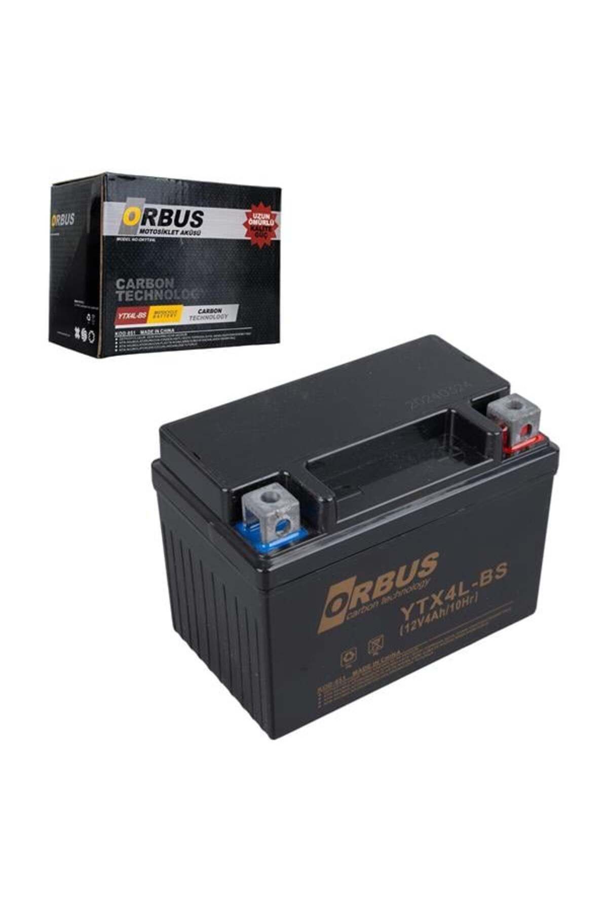 robotrend Ytx4L-Bs 12V 4A Motosiklet Aküsü (114 X 66 X 88 Mm) (1.6Kg)