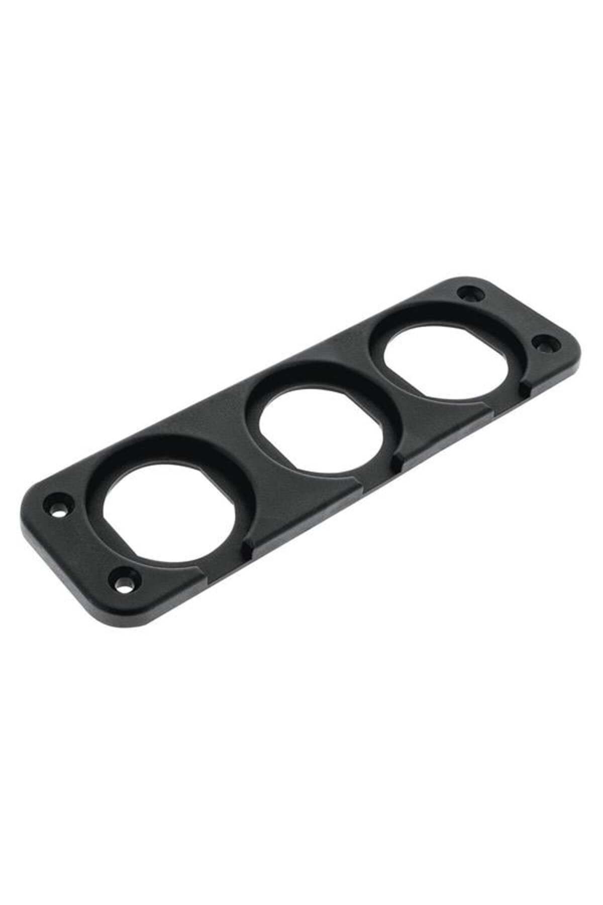 robotrend Ic-246E-3 Üçlü Gömme Soket Ve Ölçü Cihazları İçin Montaj Yuvası (28Mm Delik Çapı)