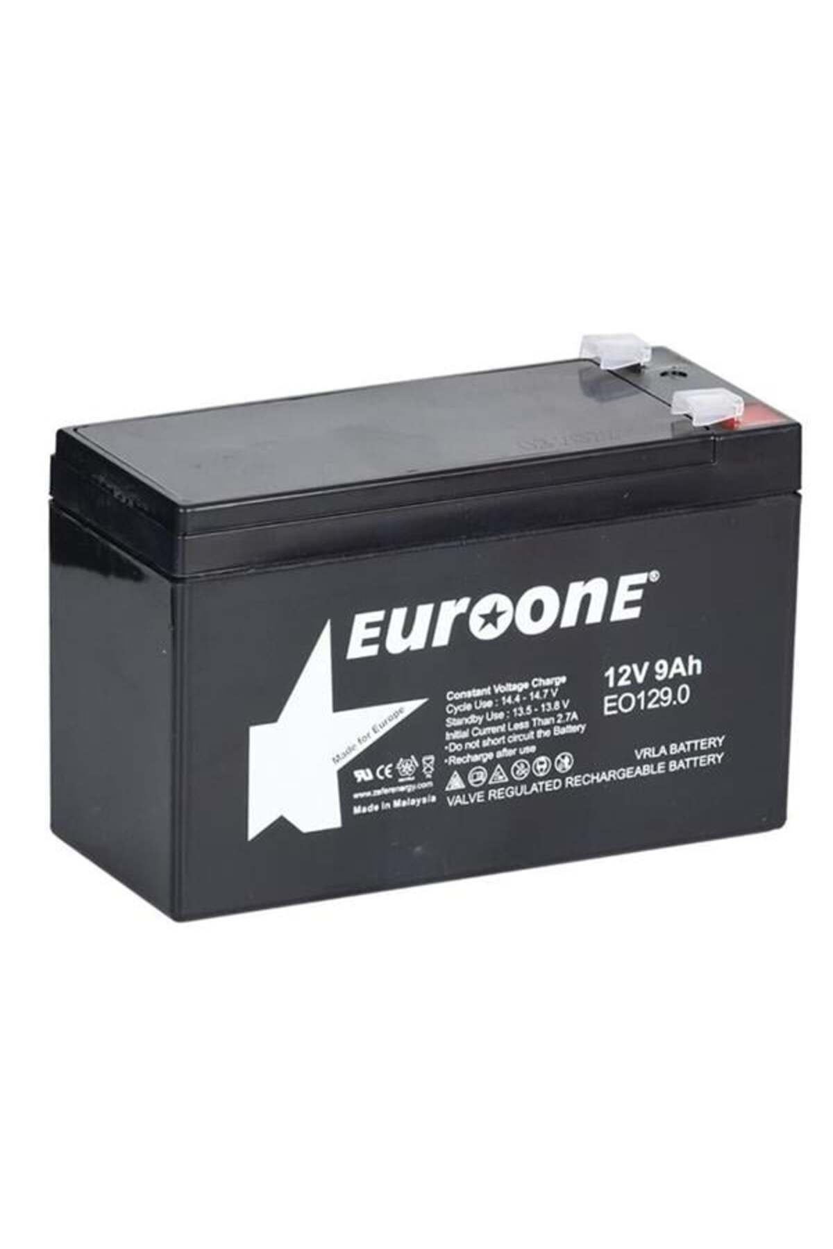 robotrend Euroone Eo-129.0 12 Volt 9 Amper Bakımsız Kuru Akü