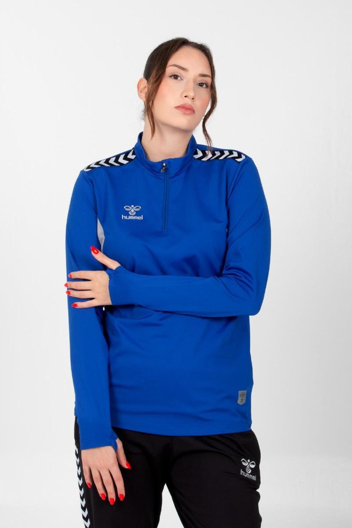 ست گرمکن ورزشی مردانه و زنانه خدمات آموزش معتبر آبی اورجینال hummel