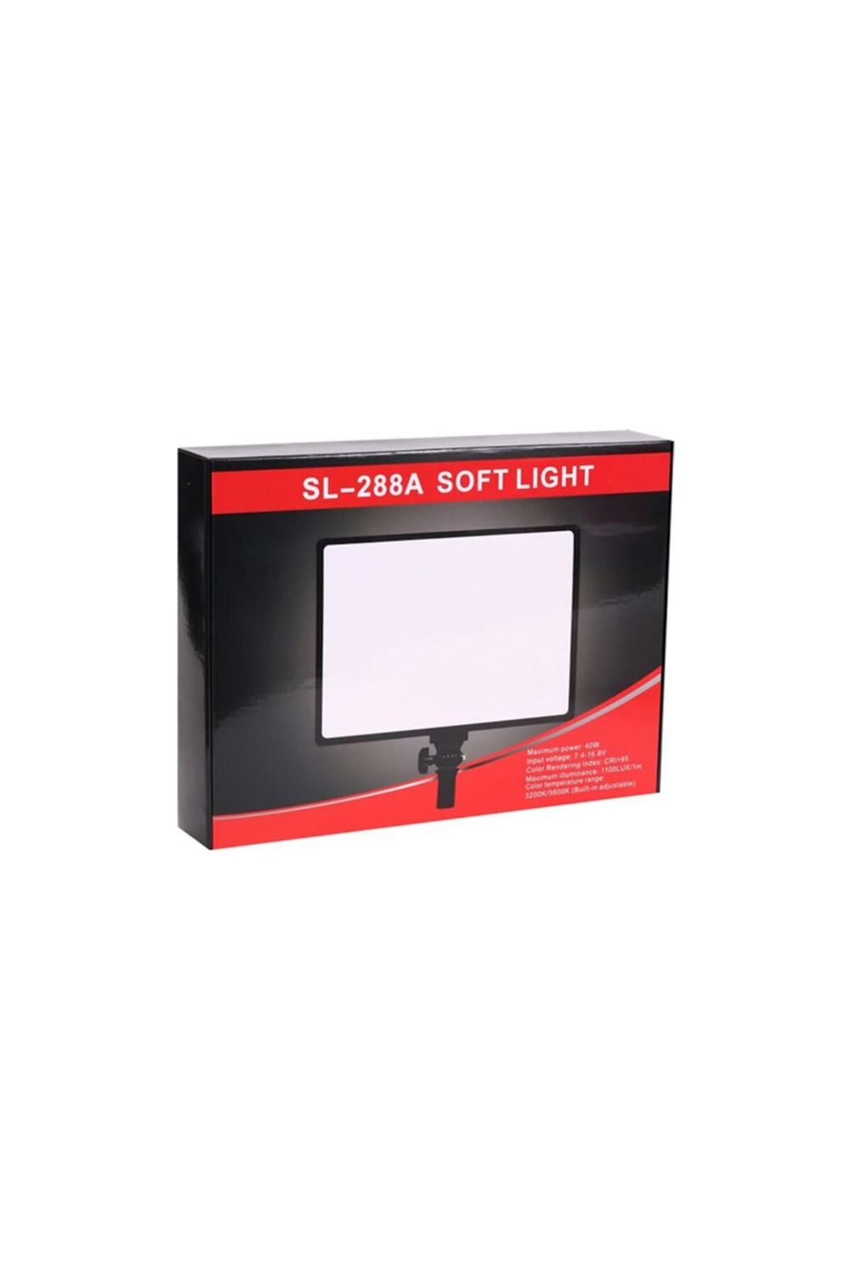 pdx plus ,SL-288A Soft Light Video Fotoğraf Soft Işık.(Ayaksız)