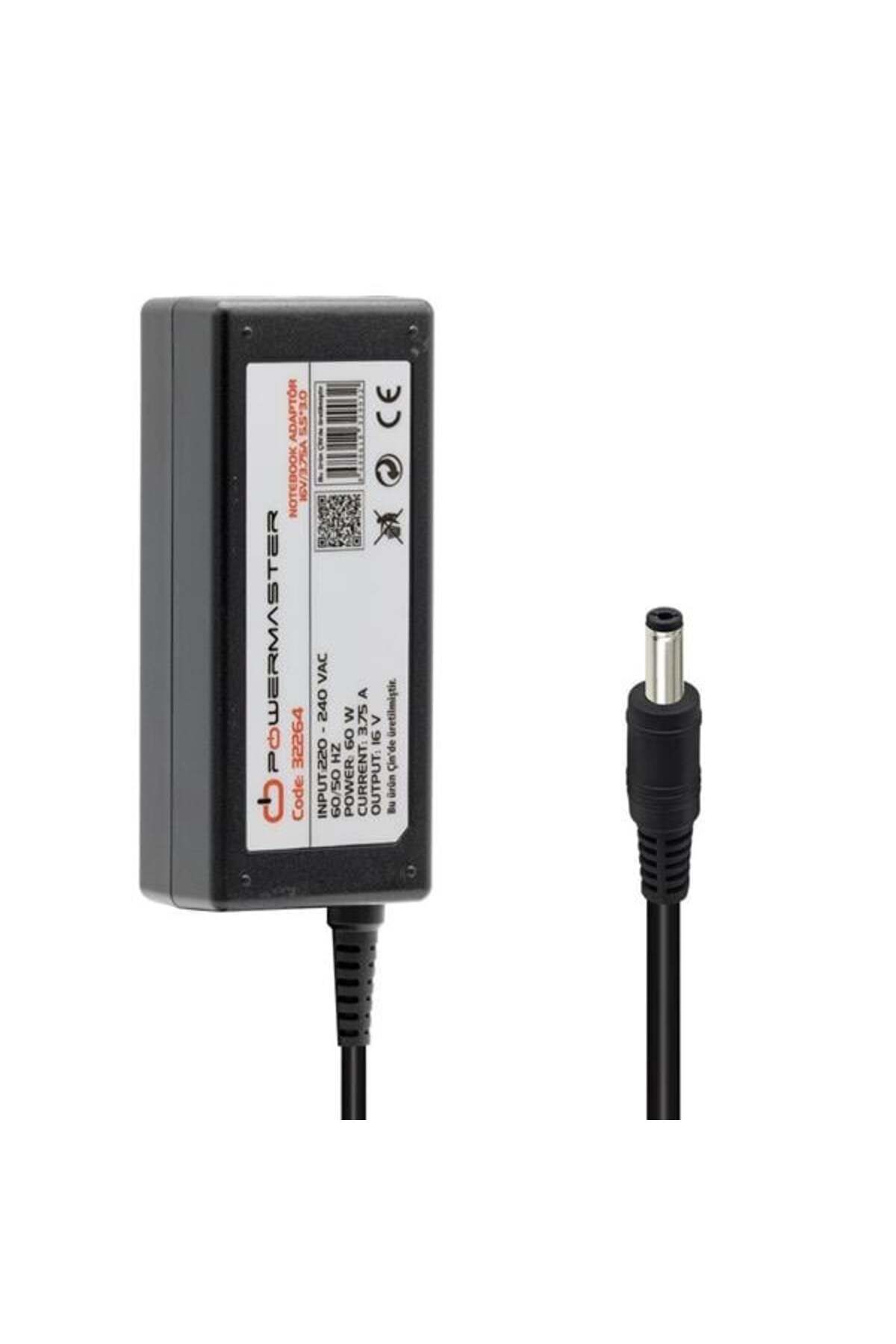robotrend Pm-32264 16 Volt - 3.75 Amper 5.5*3.0 Mm Iğneli Uç Adaptör (SAMSUNG NOTEBOOK)