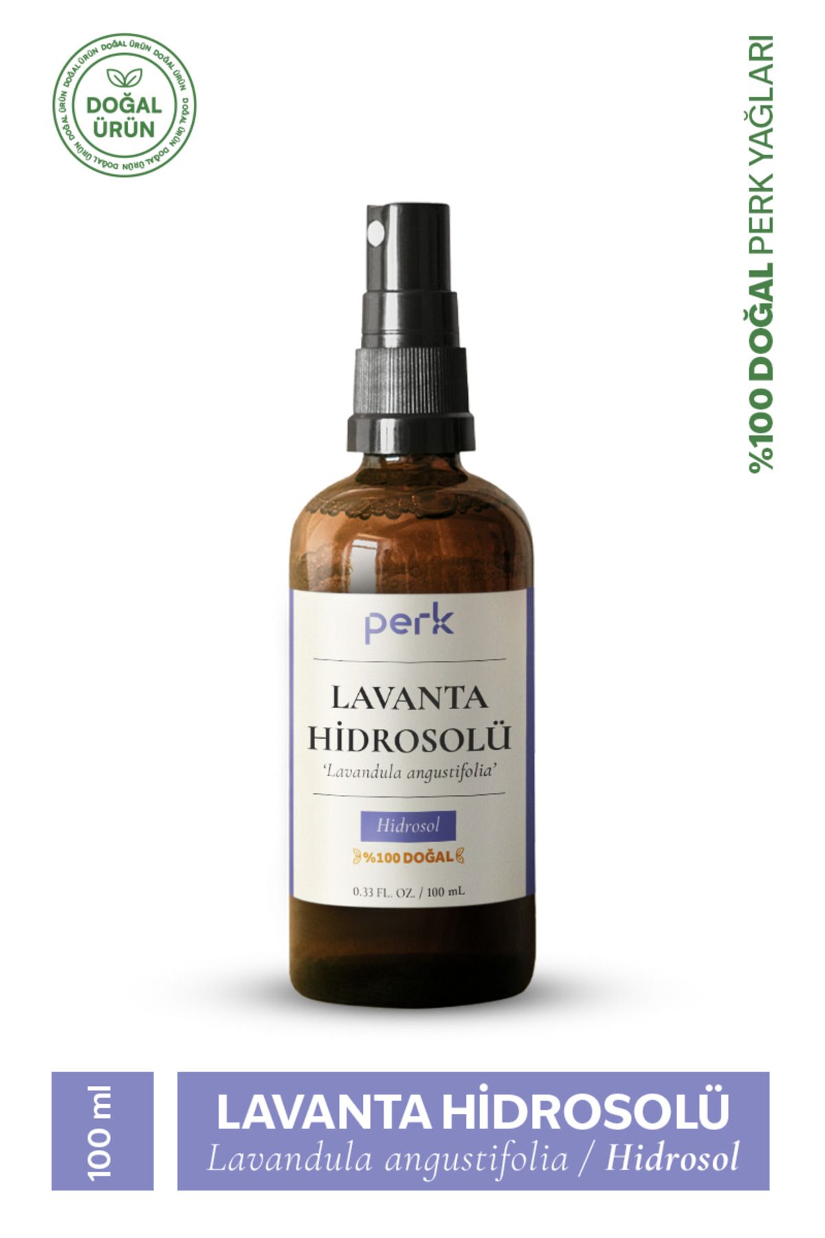 Perkies Saf Lavanta Hidrosolü %100 Doğal 100 ml