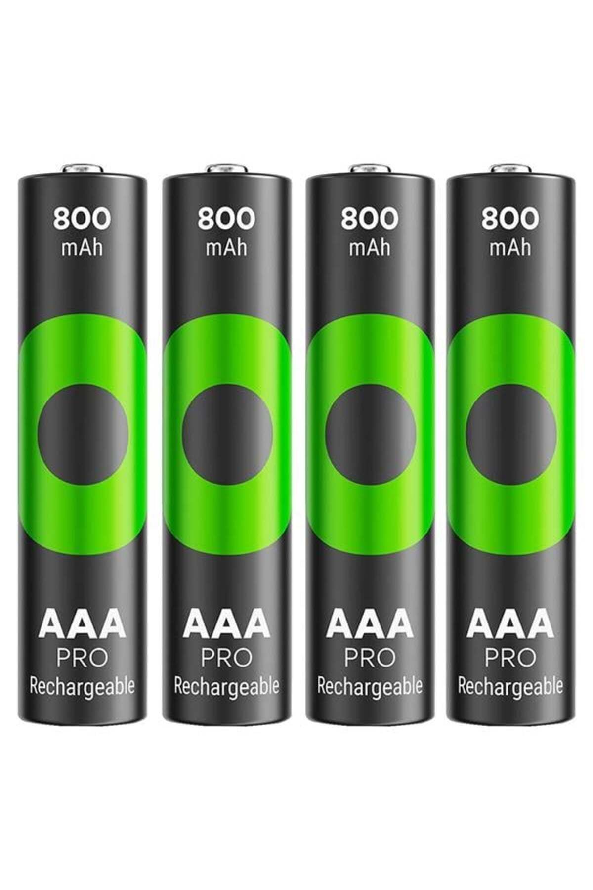 robotrend Gp Recyko Pro 800 Mah Ni-Mh 1.2 Volt Aaa İnce Kalem Şarjlı Pil 4Lü Paket