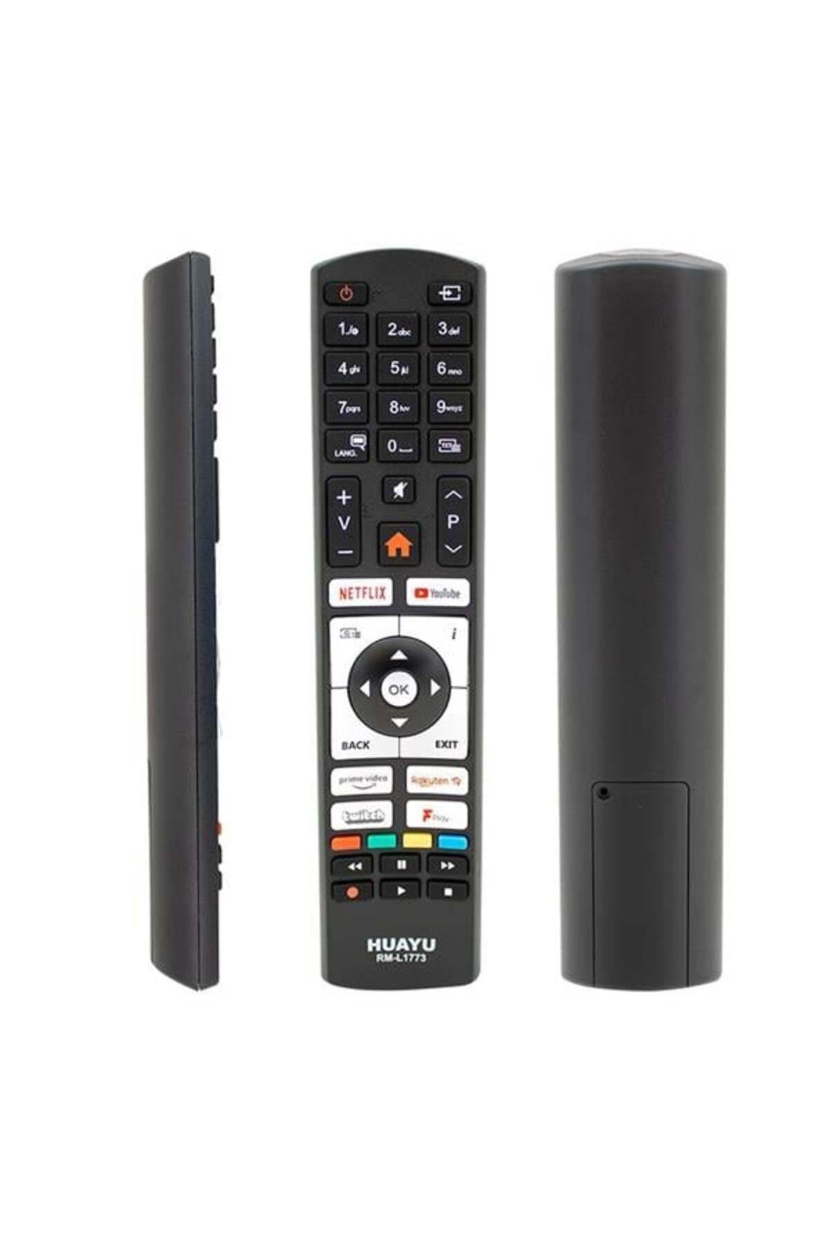 DENİZBİLİŞİM Huayu Rm-L1773 Vestel Netflix-Youtube-Prime Vide Tuşlu Universal Lcd Led Tv Kumandası