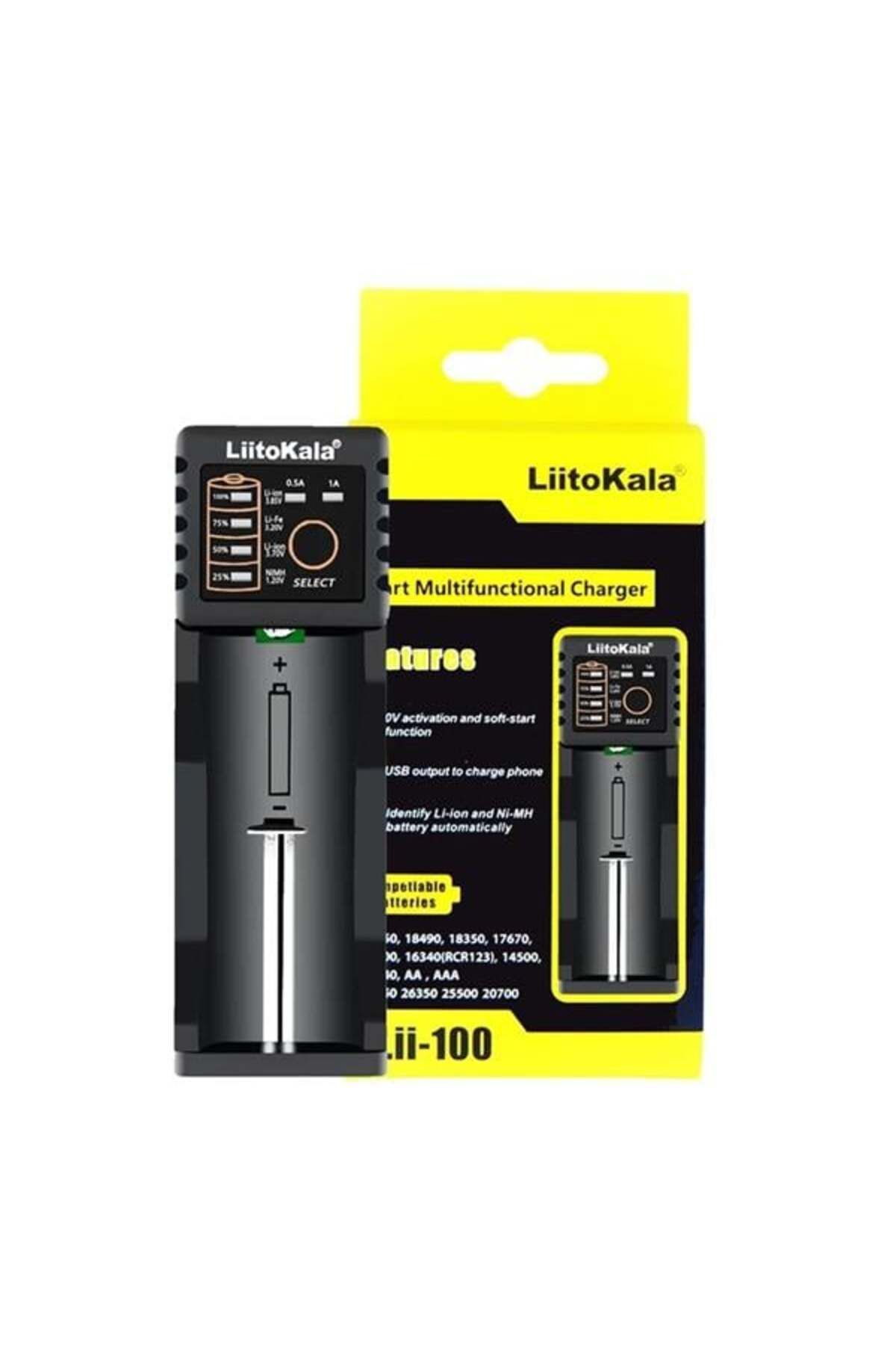 robotrend Liitokala Lii-100 Pil Şarj Cihazı