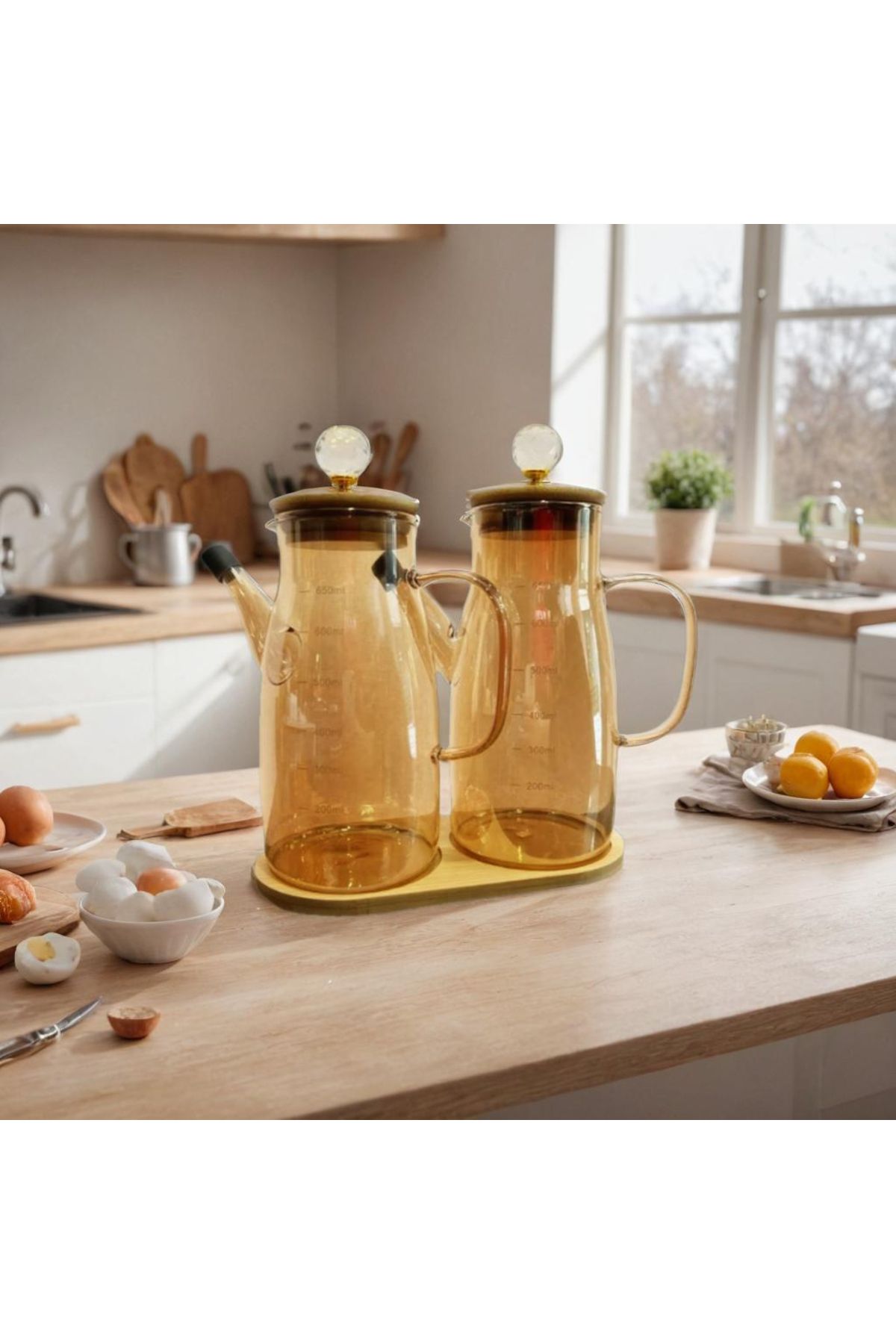 İkili Lüx Yağdanlık Seti – 650 ml