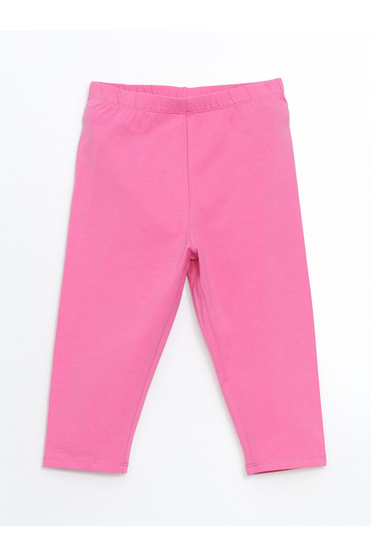 LC Waikiki Beli Lastikli 3/4 Boy Kız Çocuk Tayt