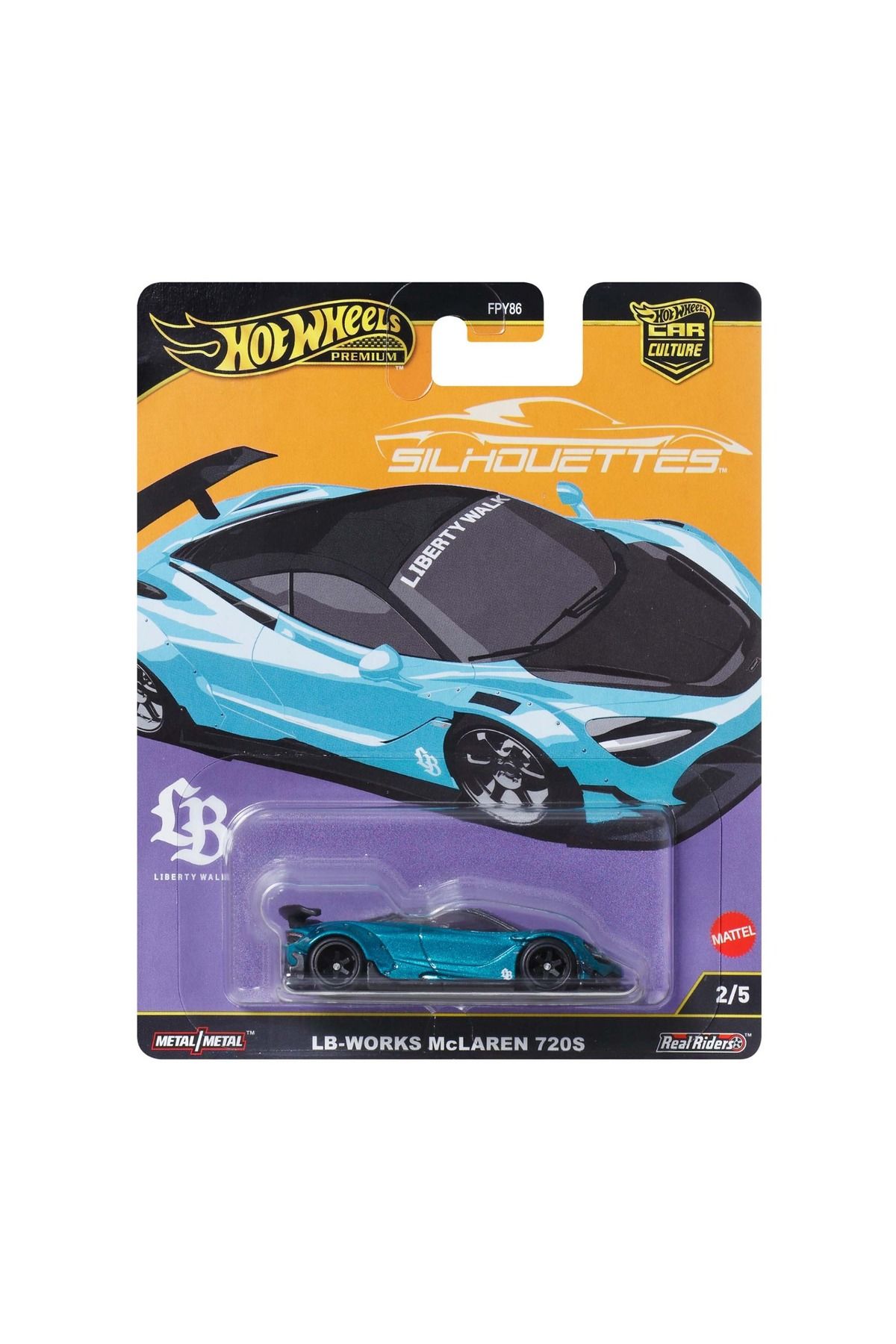 HOT WHEELS FPY86 SILHOUETTES CAR CULTURE