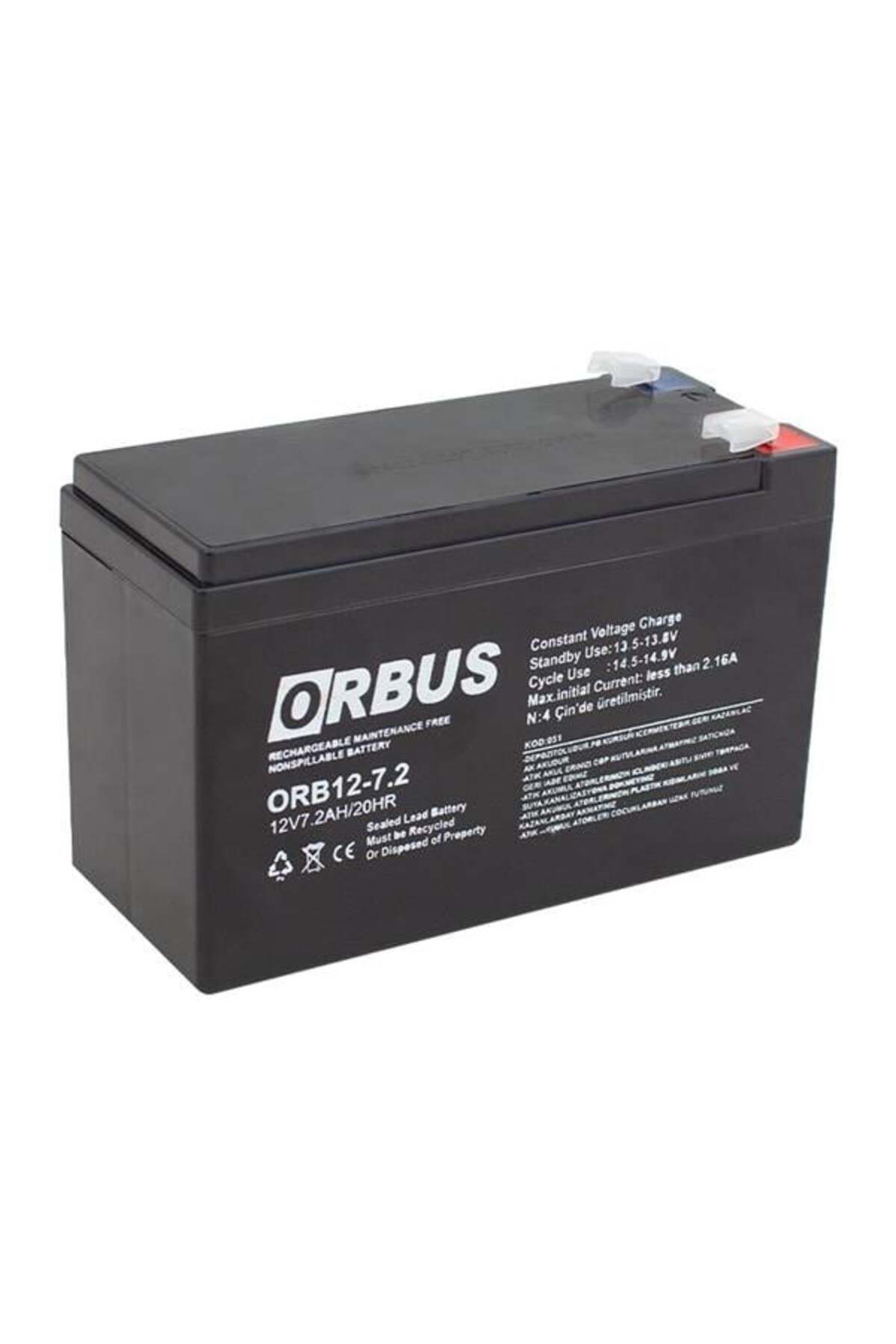 robotrend Orb12-7.2 12 Volt 7.2 Amper Akü (150X65X90 Mm)