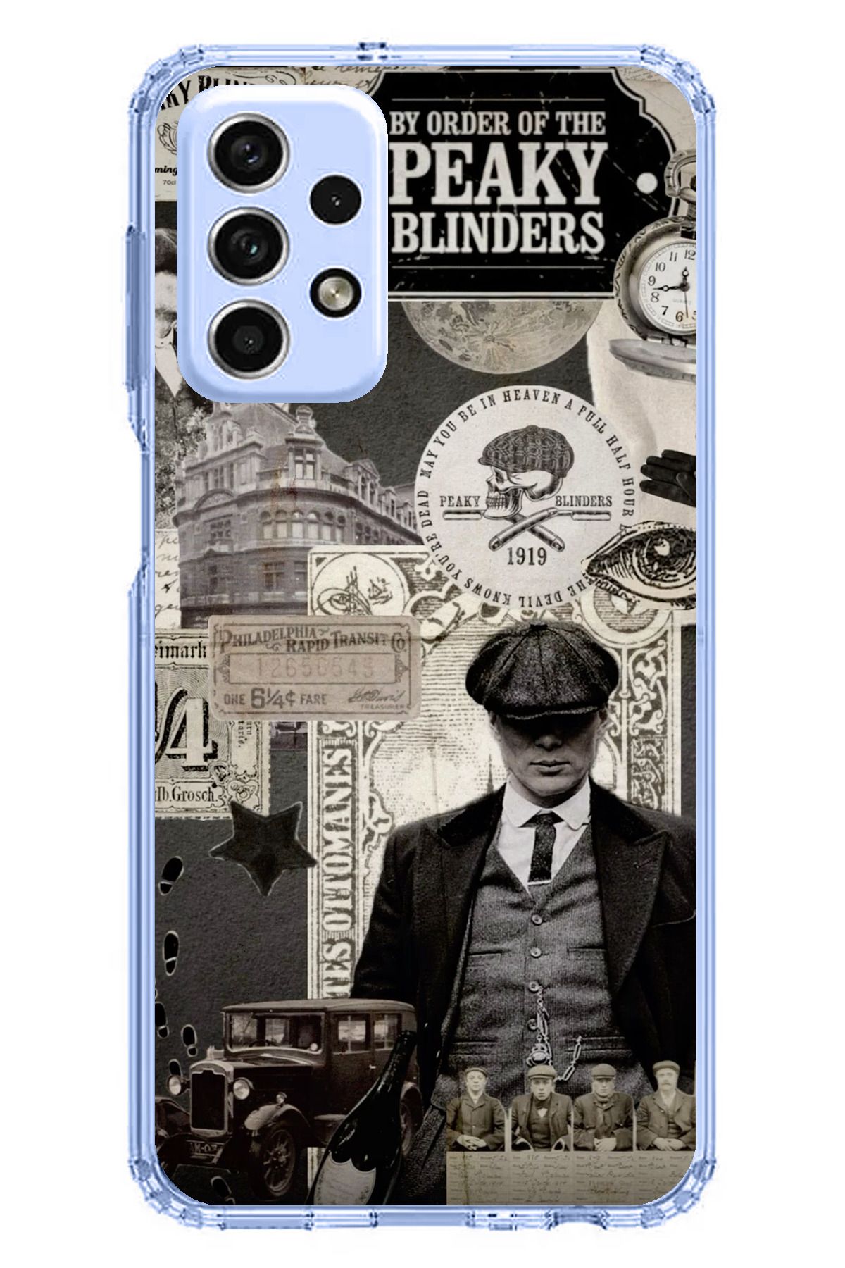 TechTree Samsung Galaxy A33 Uyumlu Peaky Blinders Şeffaf Silikon Kılıf