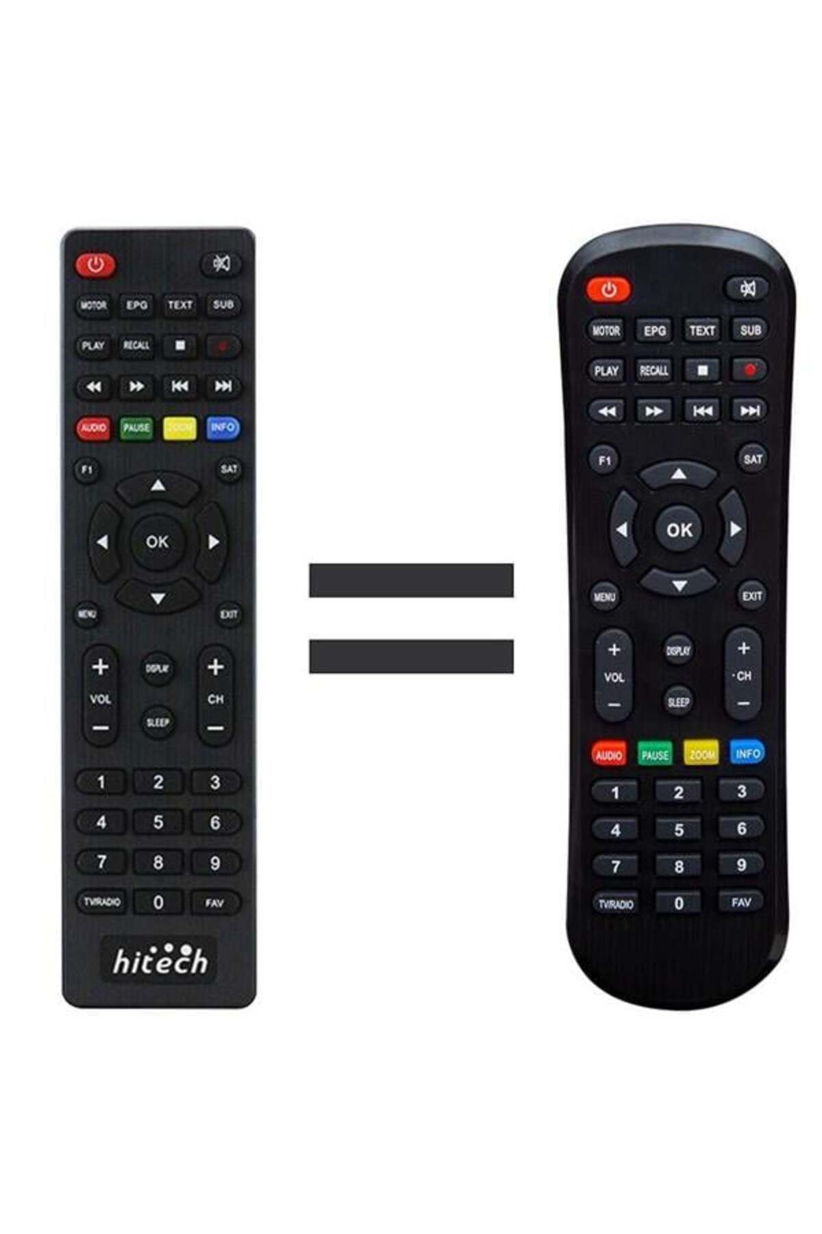 feifei Korax Hitech Mini Hd Uydu Alıcı Kumandası