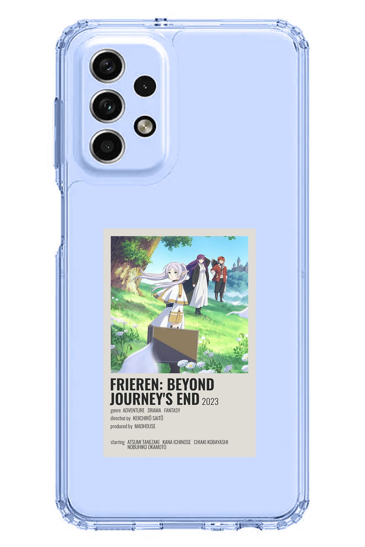 TechTree Samsung Galaxy A33 Uyumlu Frieren: Beyond Journey's End Tasarımlı Şeffaf Silikon Kılıf