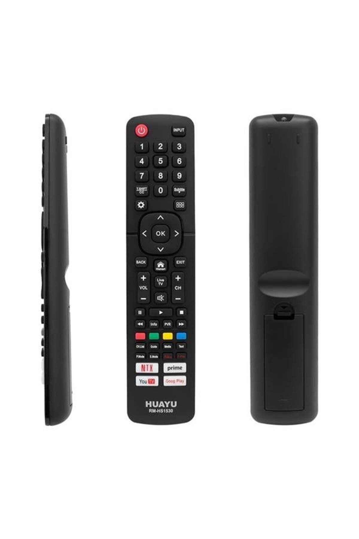 feifei Huayu Kl Hısense Rm-Hs1530 Netflıx- Youtube- Prıme Vıdeo- Google Play Tuşlu Unıversal Lcd-Led Tv Ku