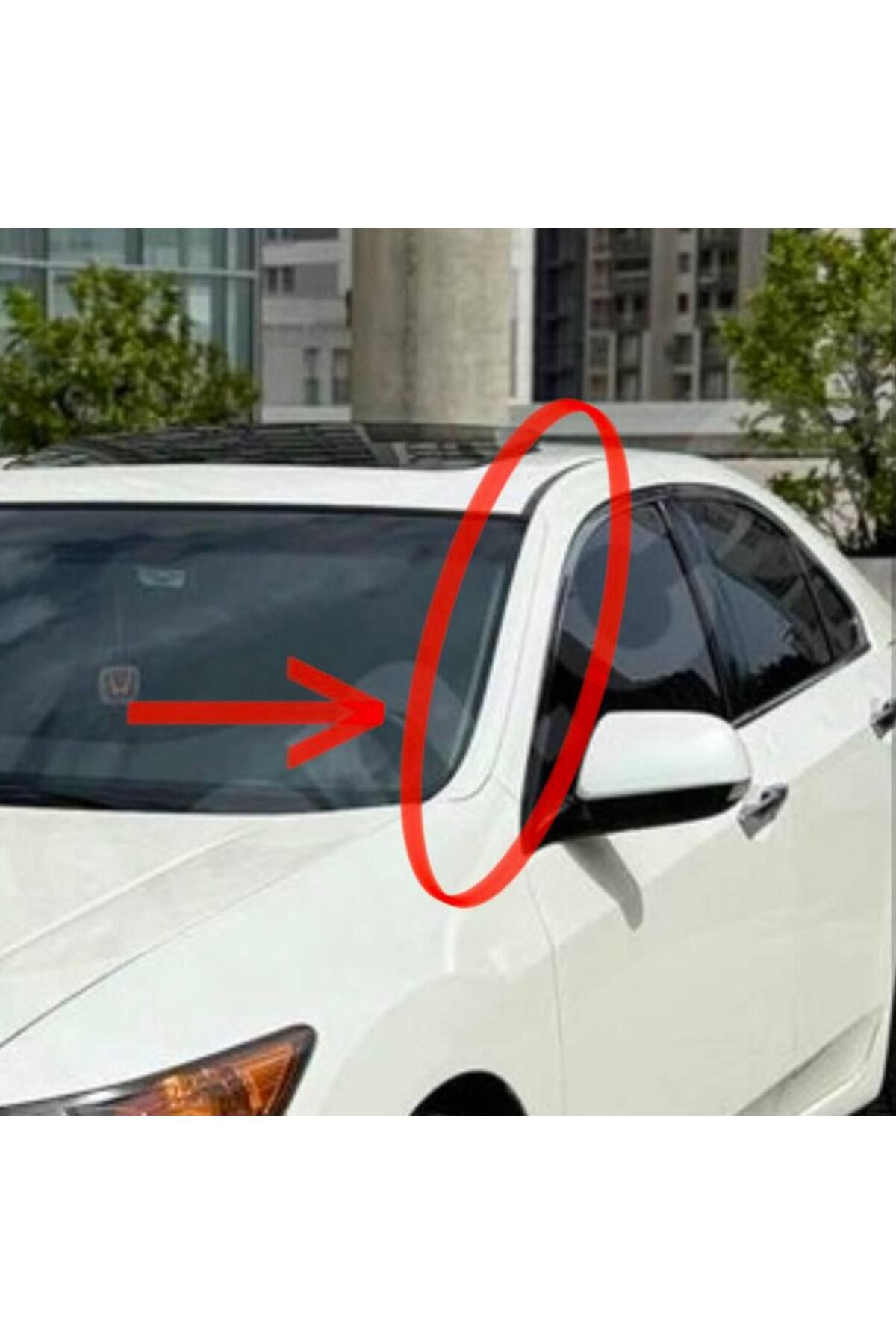 Fabrikasyon Honda Accord Ön Cam Çıtası SAĞ-SOL TAKIM
