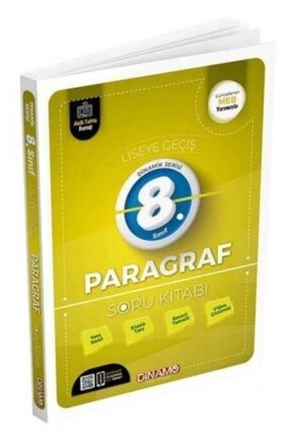 Ankara Kitap Merkezi 8. Sınıf Paragraf Soru Kitabı Dinamo Yayınları