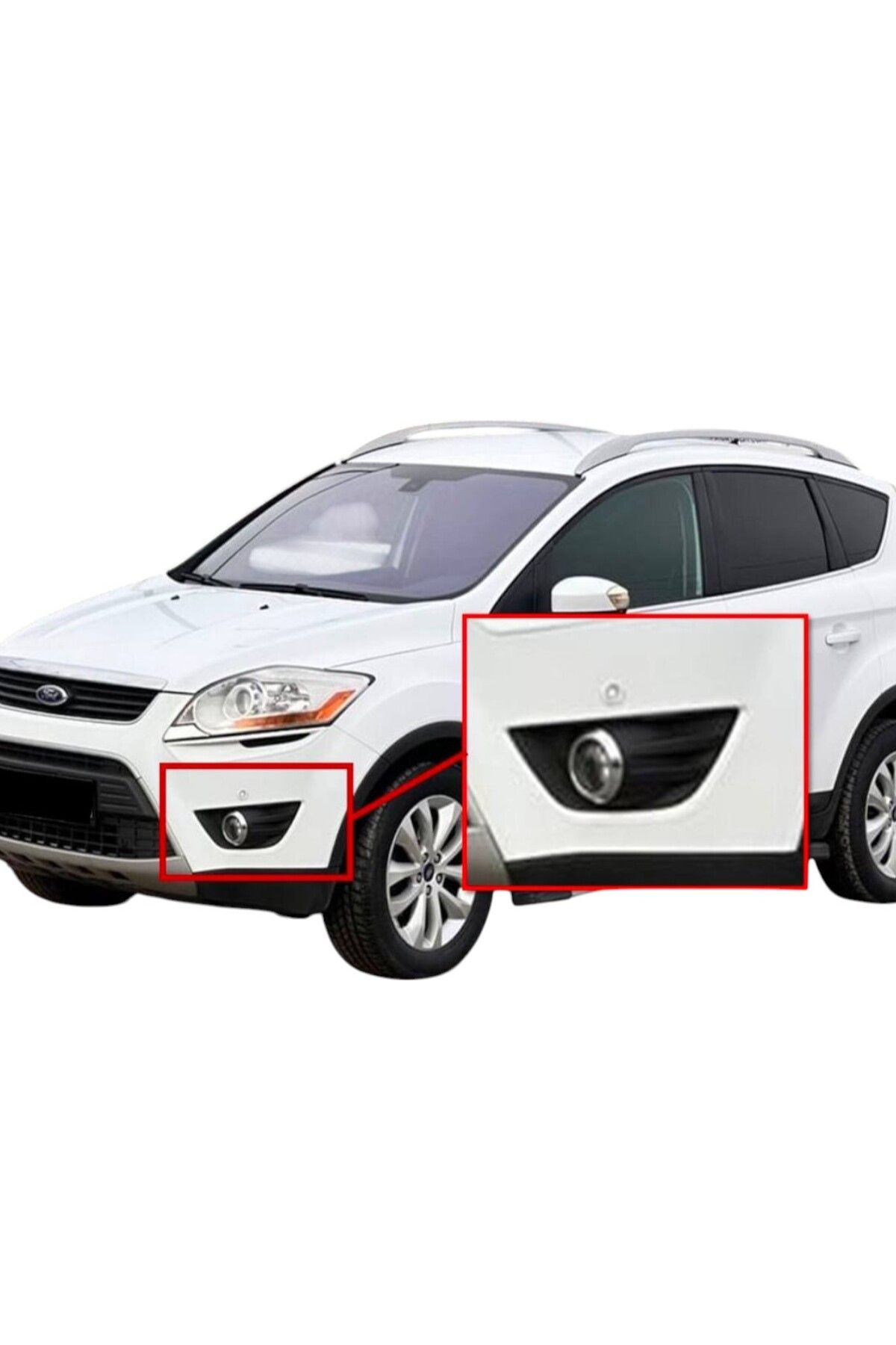 Fabrikasyon Ford kuga sis farı bileziği 2006-2012