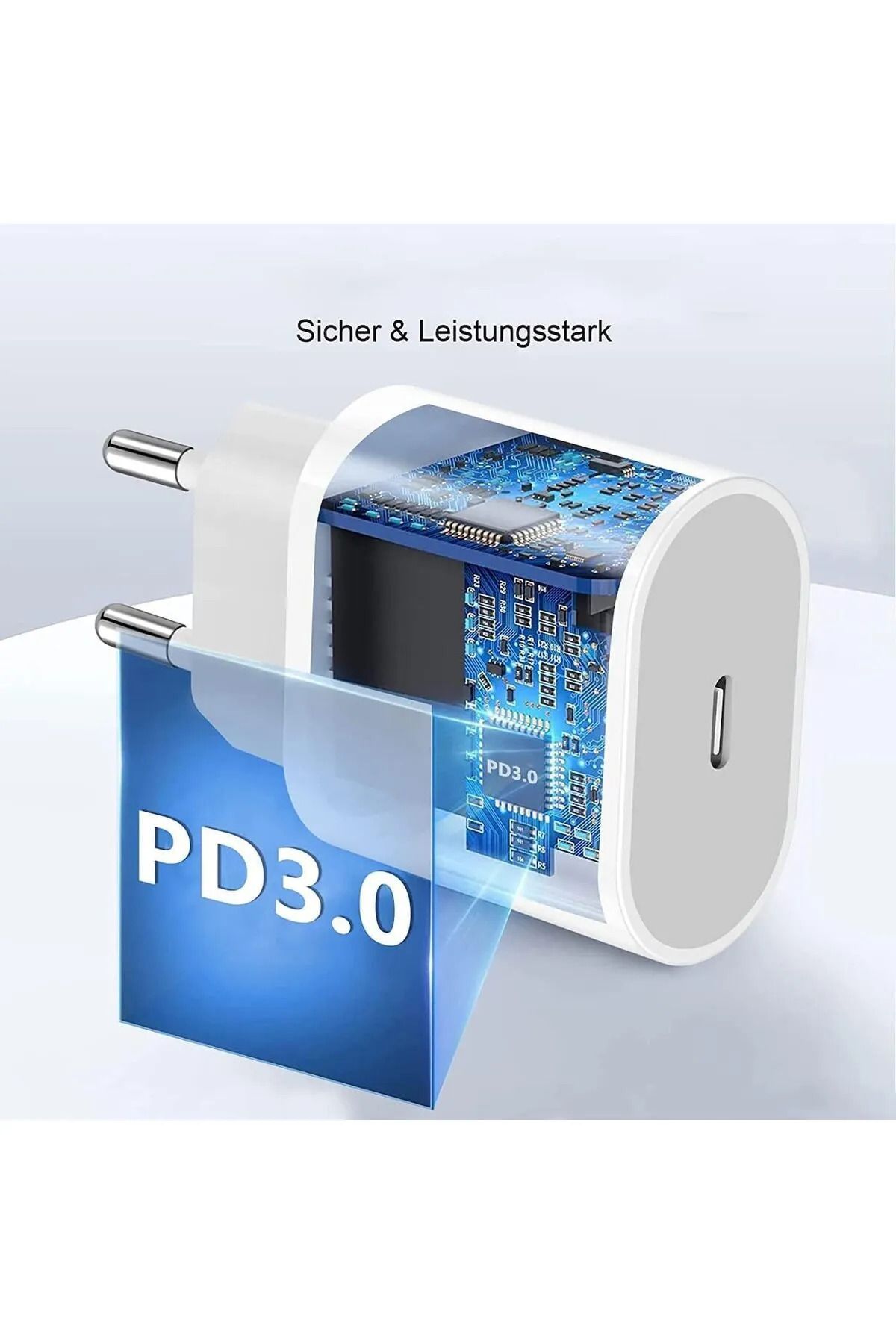 teknofone Iphone Tüm Serilerle Uyumlu 20 W Type-c Apple Uyumlu Hızlı Güç Adaptörü Başlığı