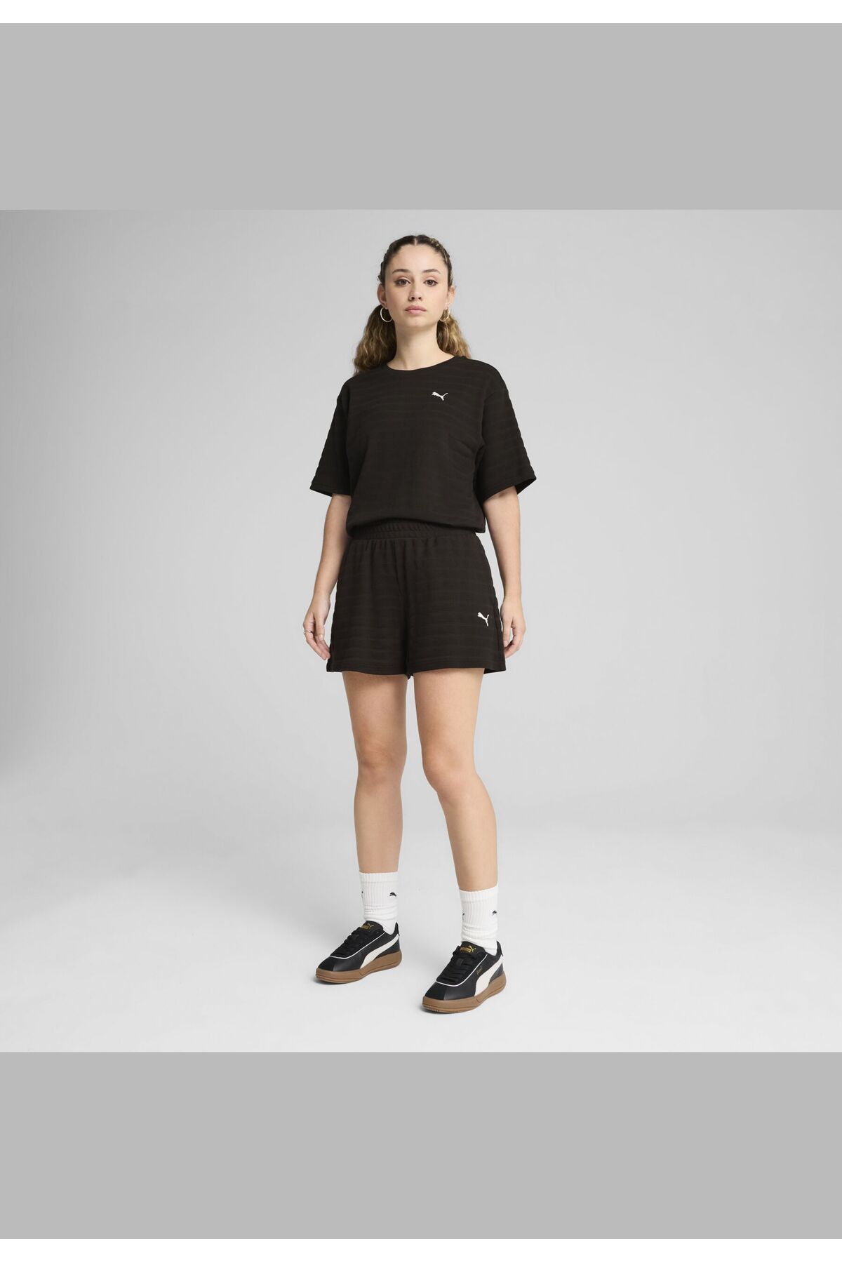Puma-ESS ELEVATED 5" vysoké strukturované šortky dámské 2
