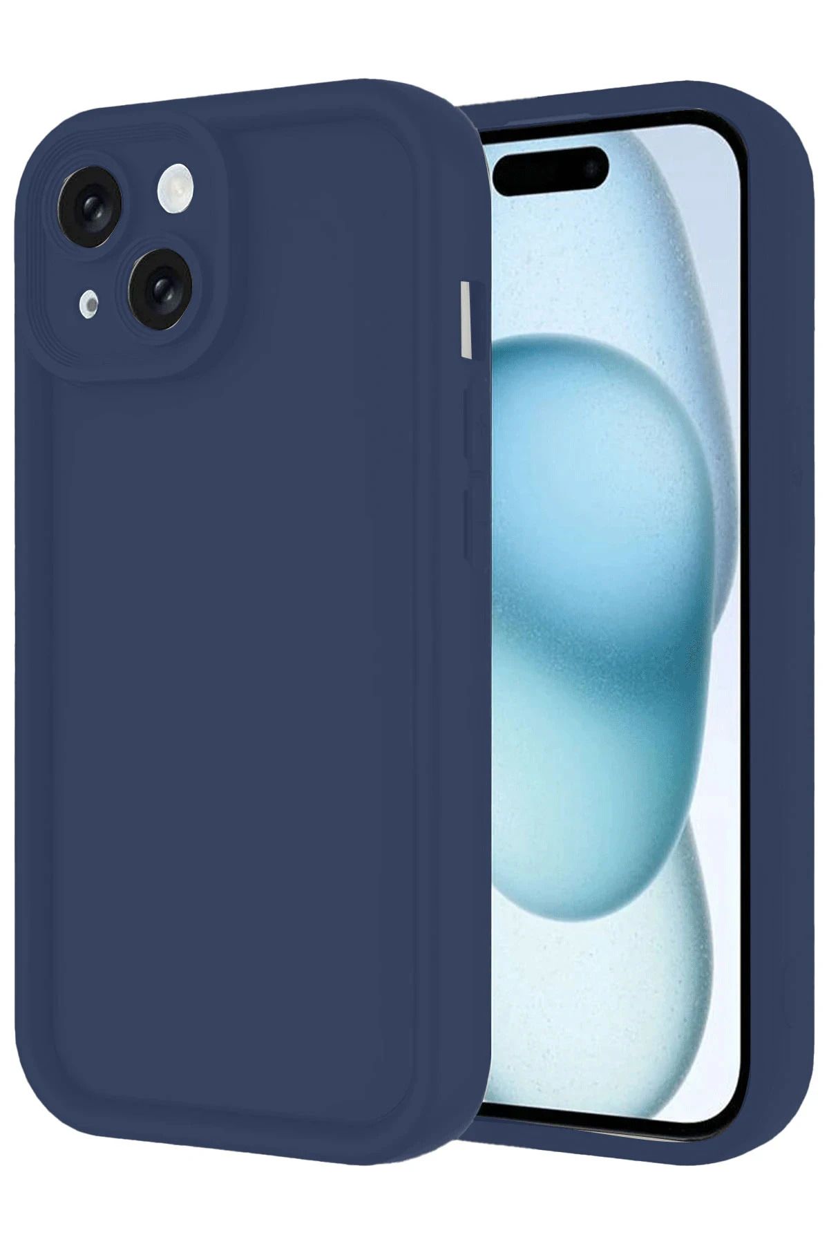 NewFace iPhone 14 Kılıf Viera Silikon - Lacivert HNZRN