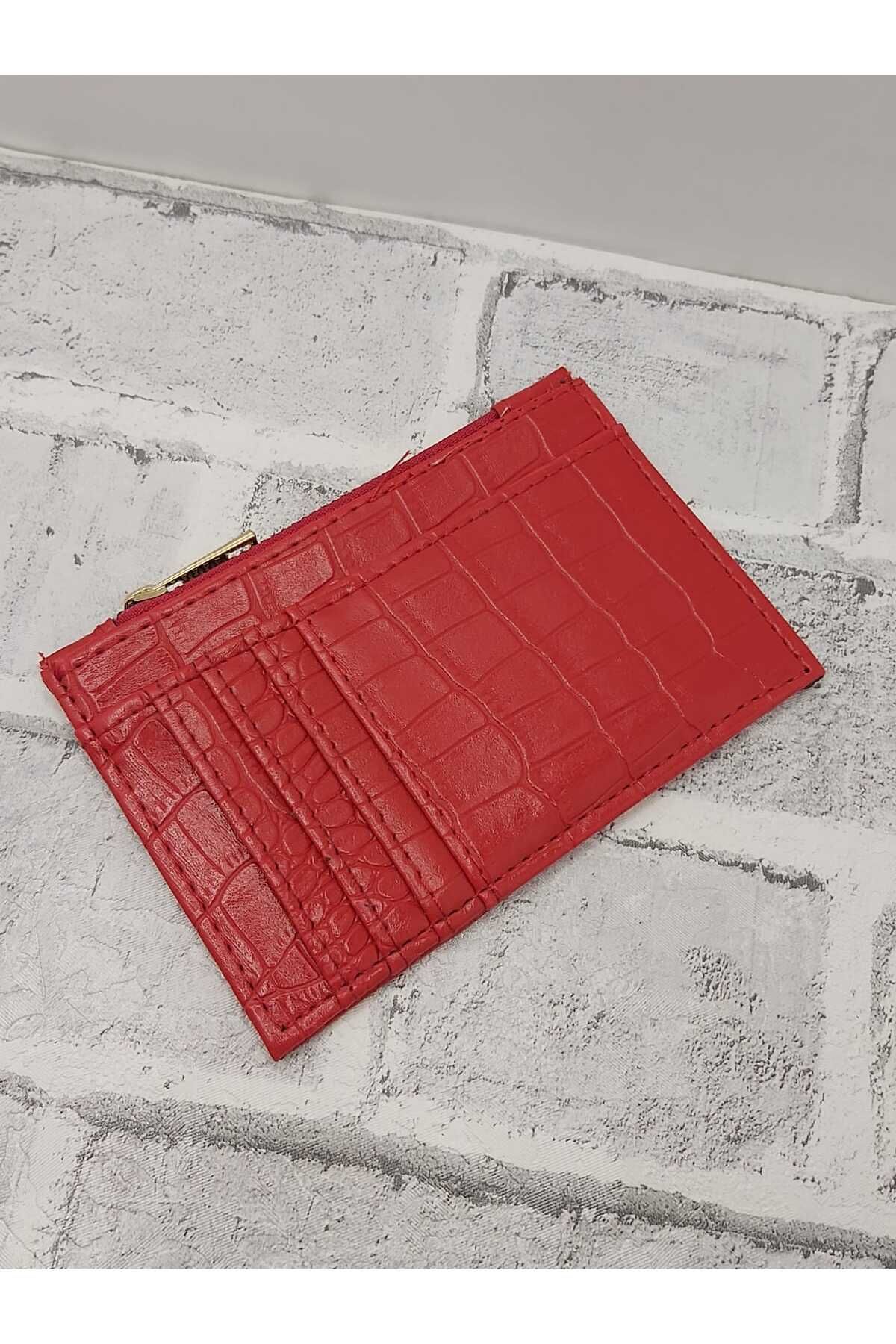 YBAG Kroko Desenli Kartlık Cüzdan