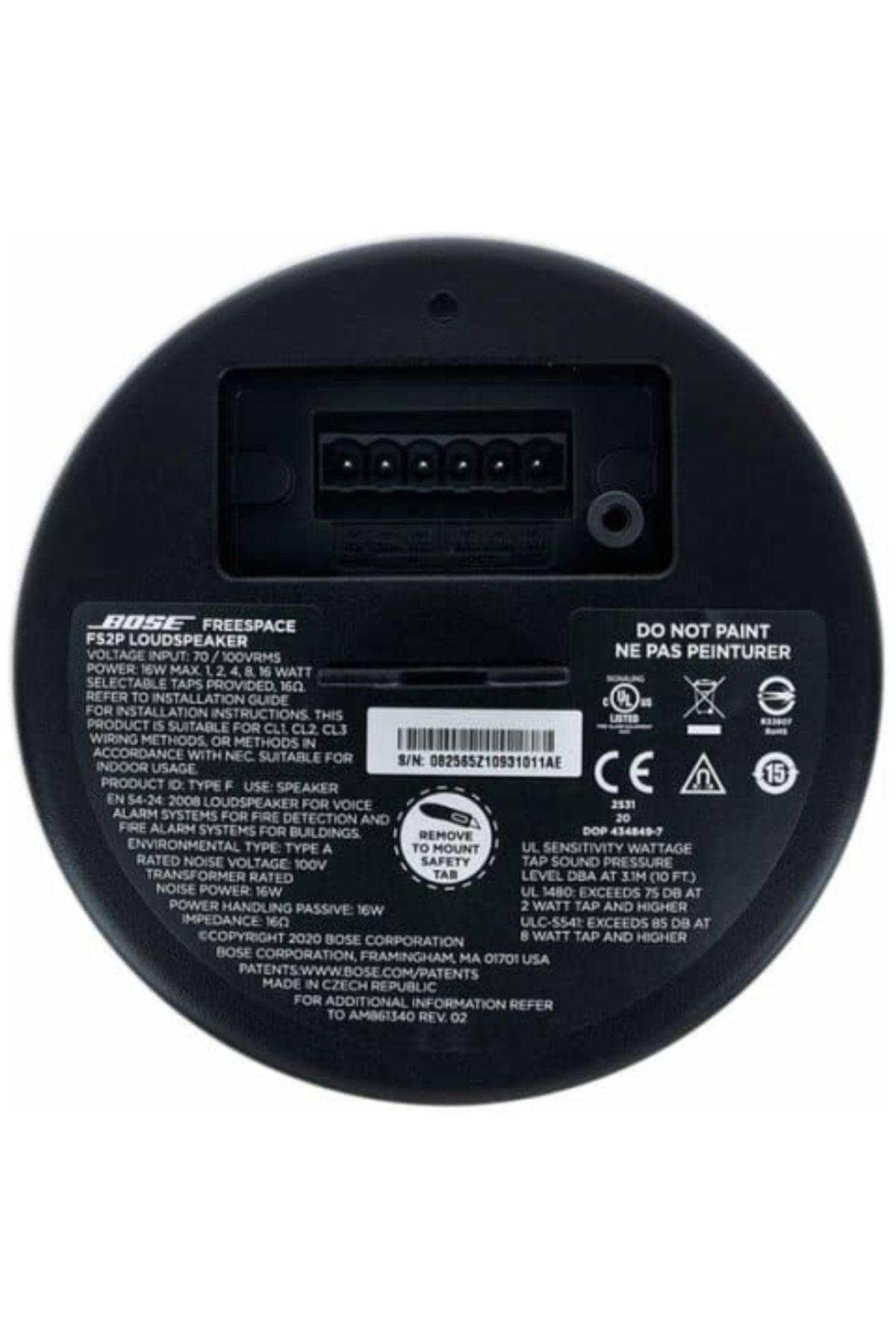 Bose-Bose Freespace FS2P Black Pendant System, USB, FM, bluetooth 6