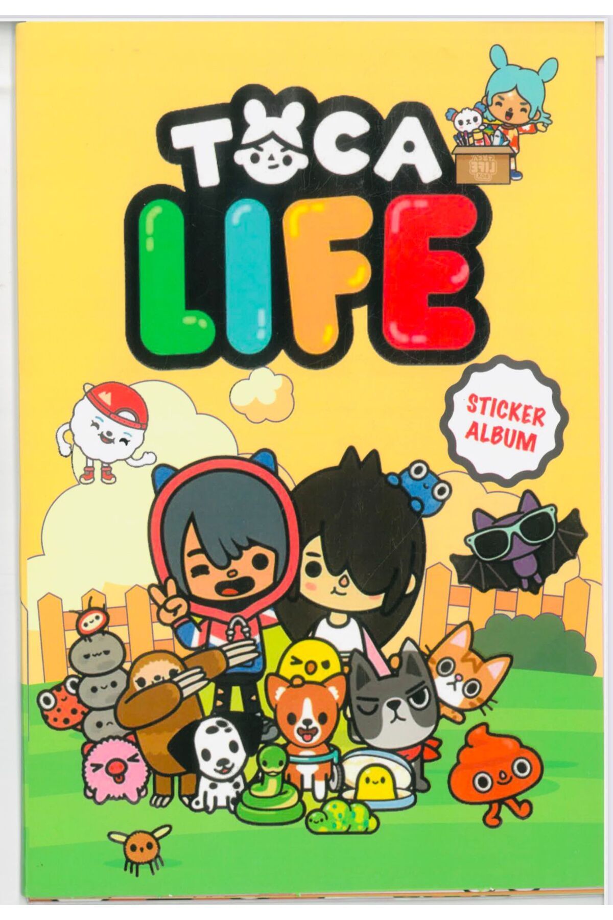 Deniz Oyuncak TOCA BOCA TOCA LIFE 17 SAYFA FARKLI MODELLER STICKER DEFTERİ