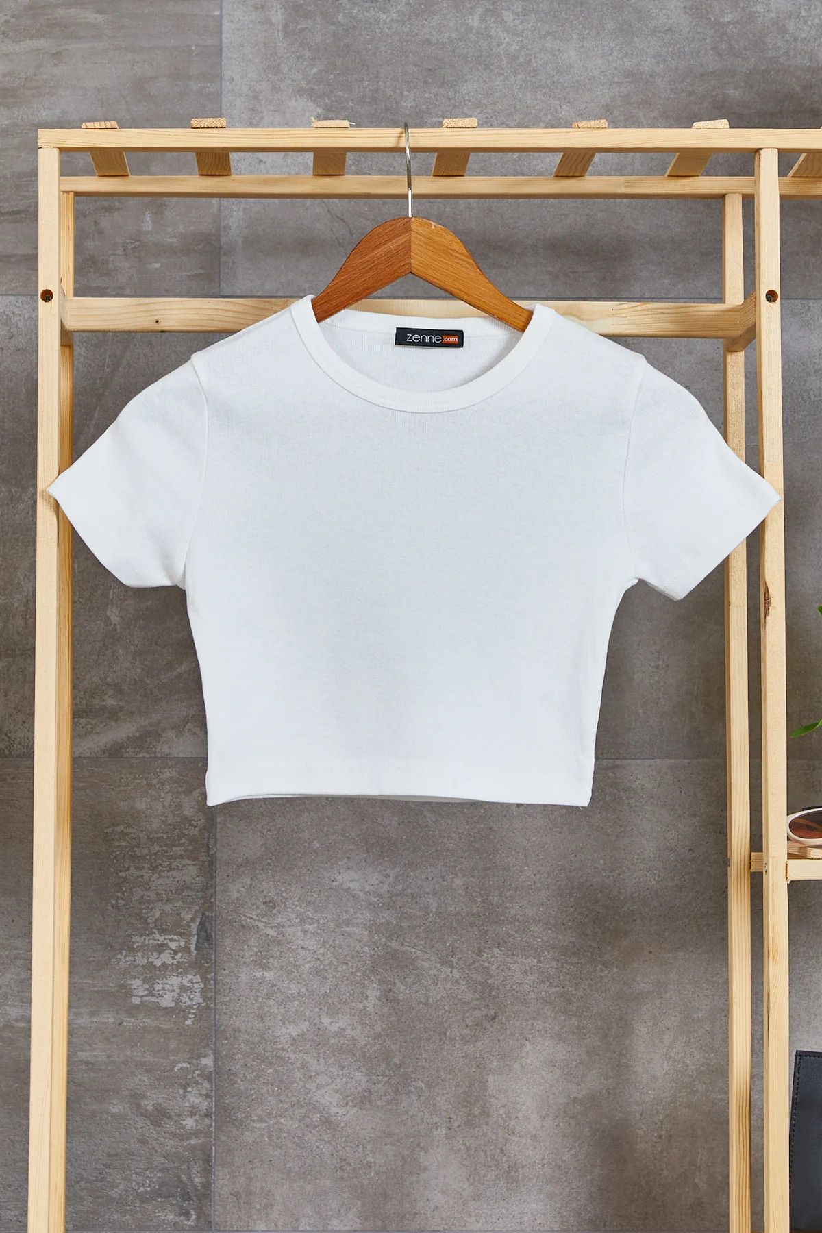 BERRU PAZARLAMA Bisiklet Yaka Crop Body