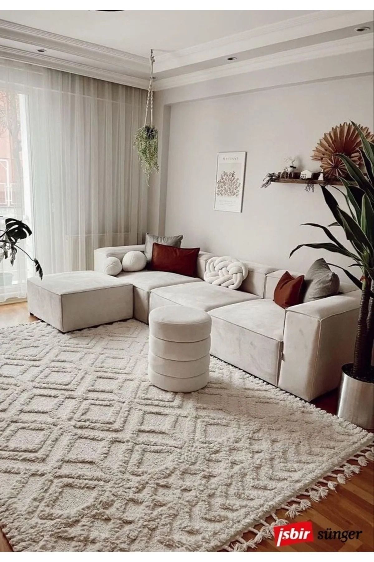 Salonev Salon Ev Soft Köşe Koltuk Takımı 4 Modül Anka 02 Kadife Kumaş Işbir Sünger(dairenize Teslim)