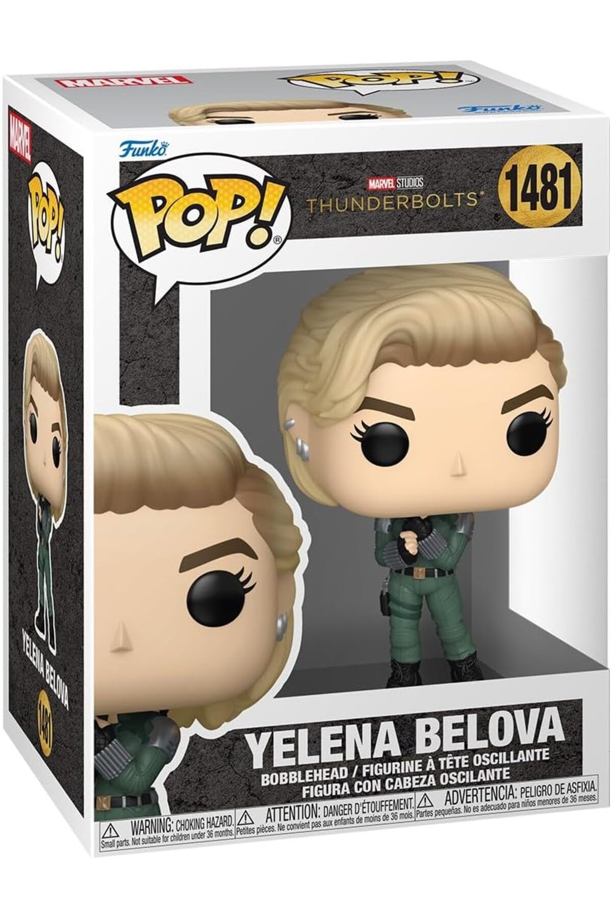 Funko Pop! Marvel: Thunderbolts, Yelena Belova Vinil Koleksiyon Figürü, Resmi Lisanslı