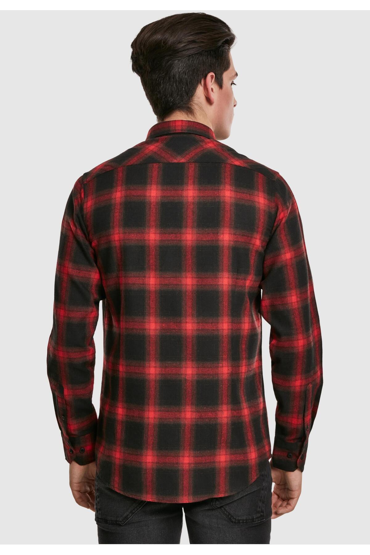 Urban Classics-Herren Checked Flanell Shirt 6 8