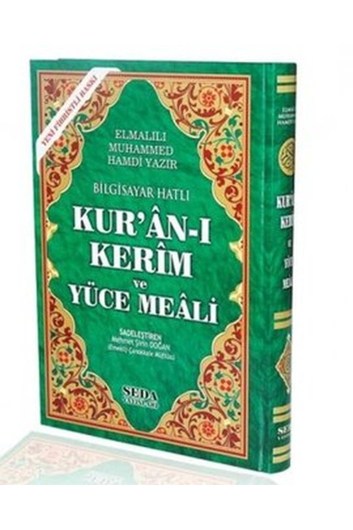 Seda Yayınları Kuranı Kerim ve Yüce Meali Bilgisayar Hatlı Cami Boy