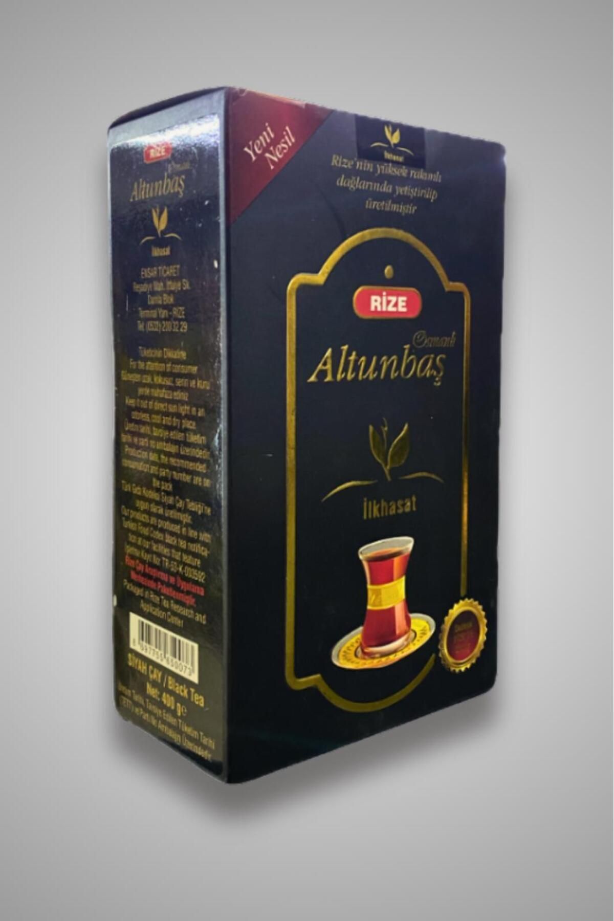 Rize Osmanlı 400gr Hediyelik Altunbaş Siyah Dökme Çay